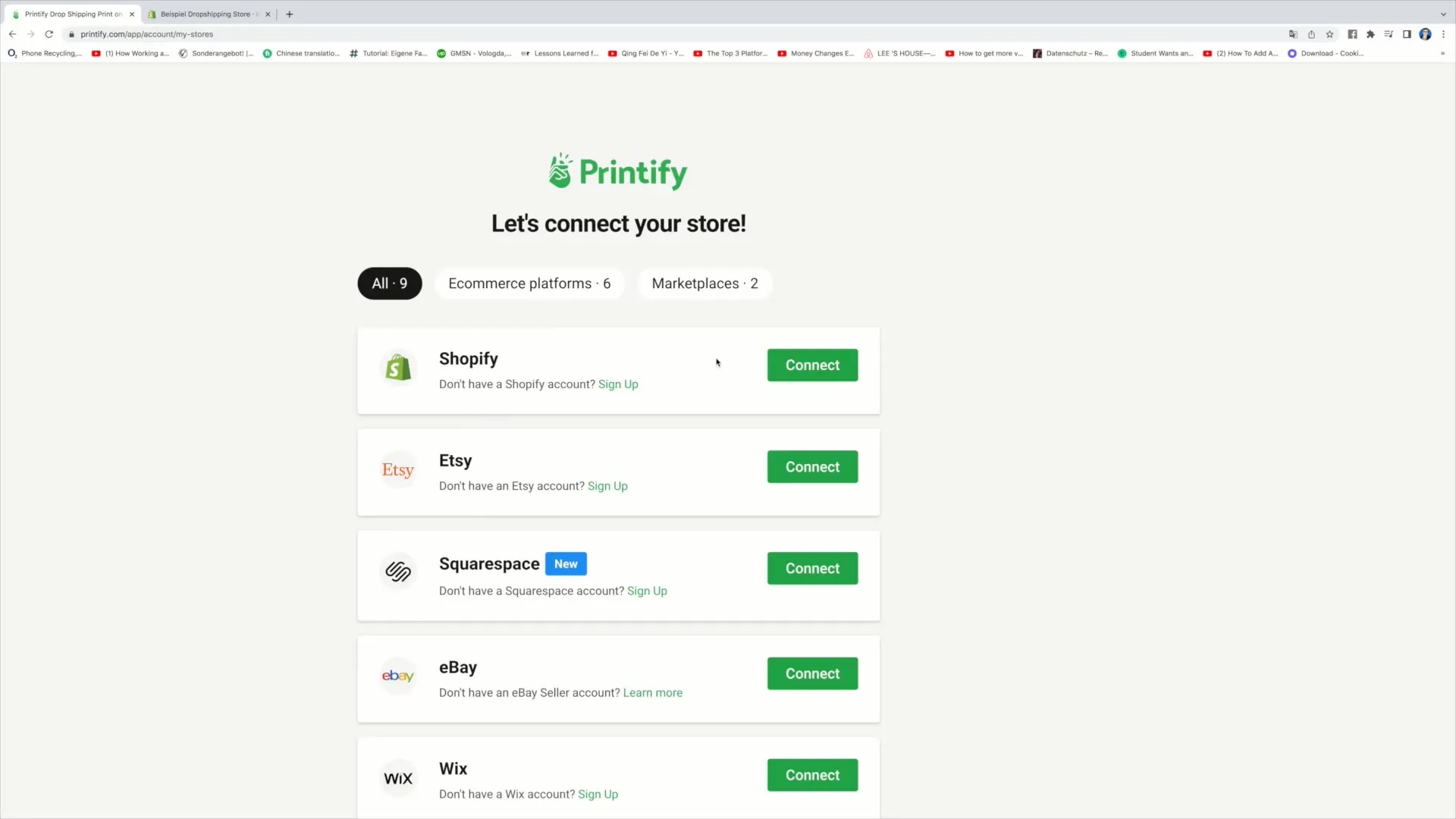Anslut Shopify och Printify - Steg-för-steg-guide för framgångsrik e-handel