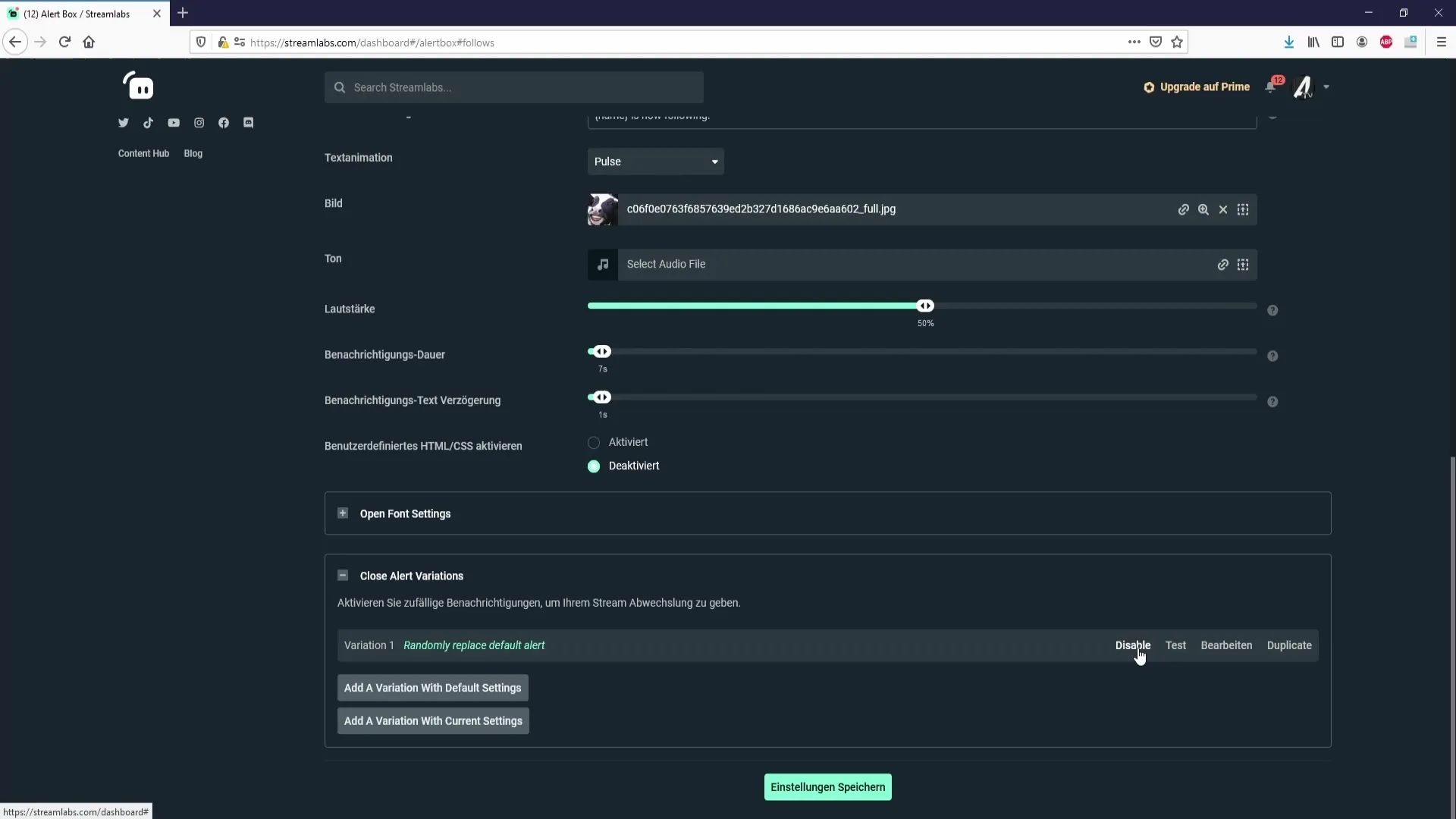 Alert-Variaciones en Streamlabs OBS para streams creativos Variaciones de alertas en Streamlabs OBS para transmisiones creativas