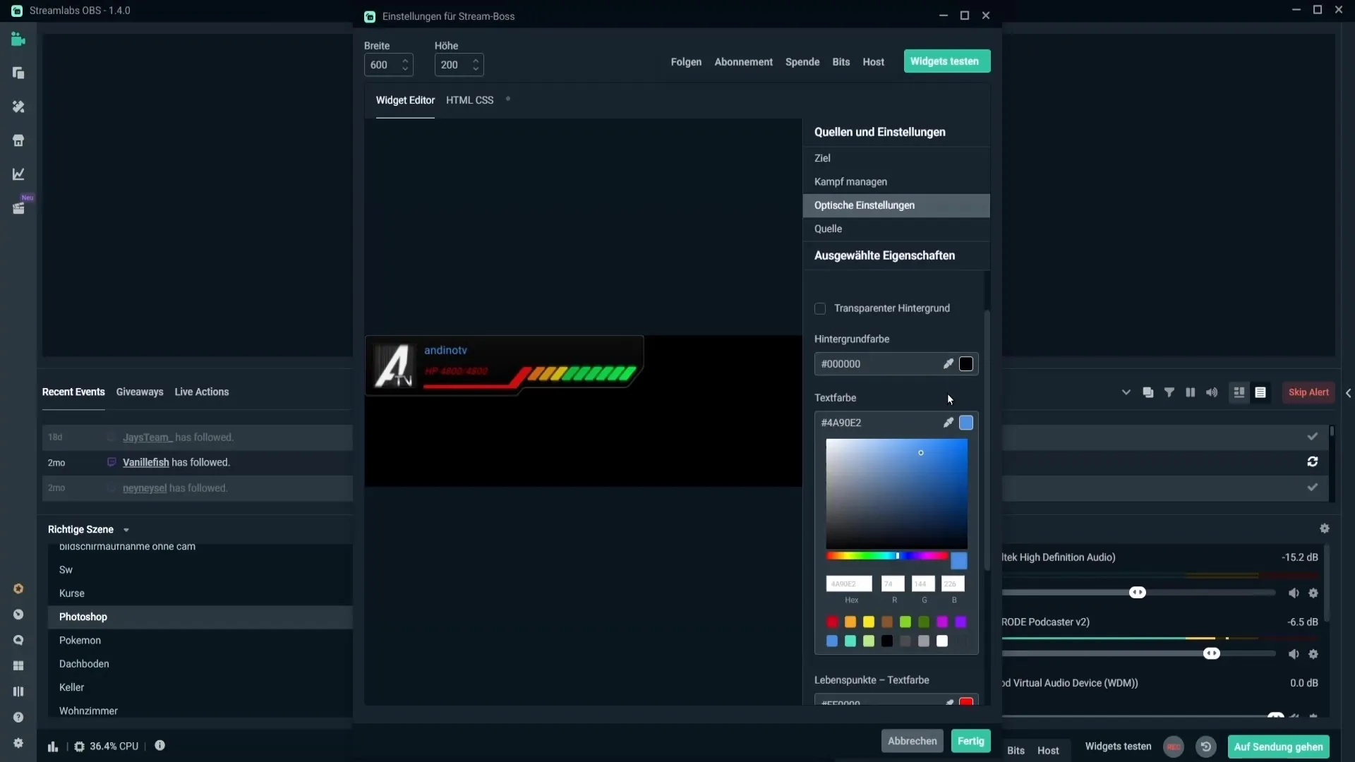 Configurar Stream Boss de manera efectiva en Streamlabs OBS Configurar Stream Boss de manera efectiva en Streamlabs OBS