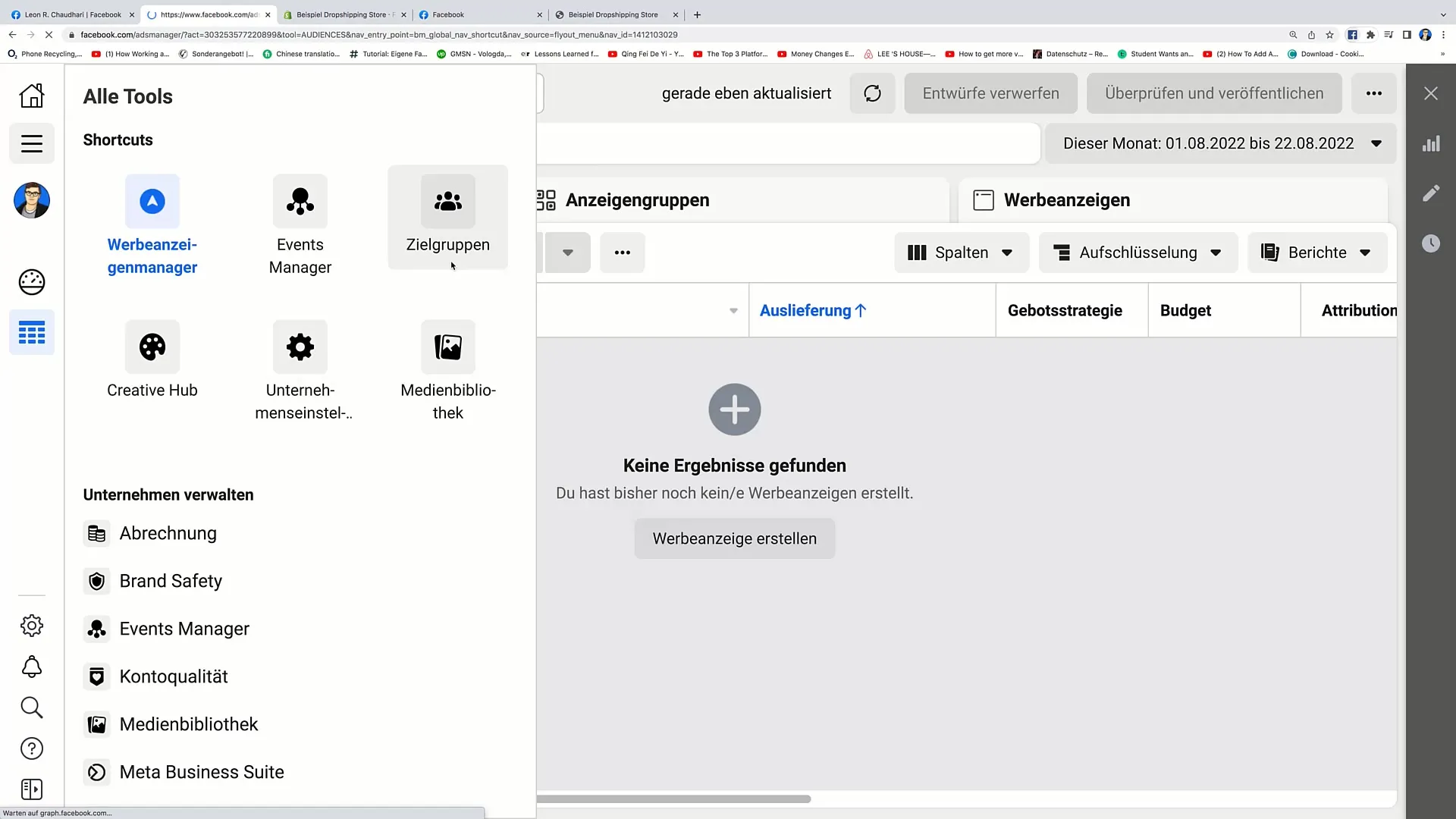 Steg-för-steg-guide för att skapa en anpassad målgrupp på Facebook