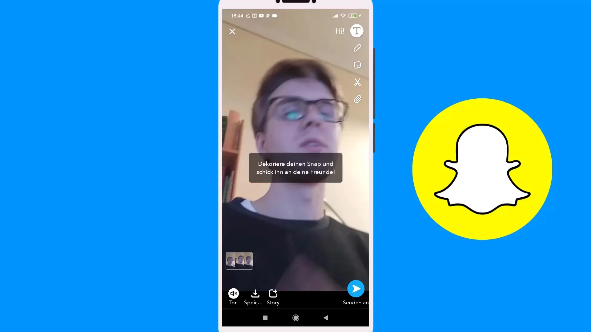 Snapin luominen – Tutorial Snapchatille