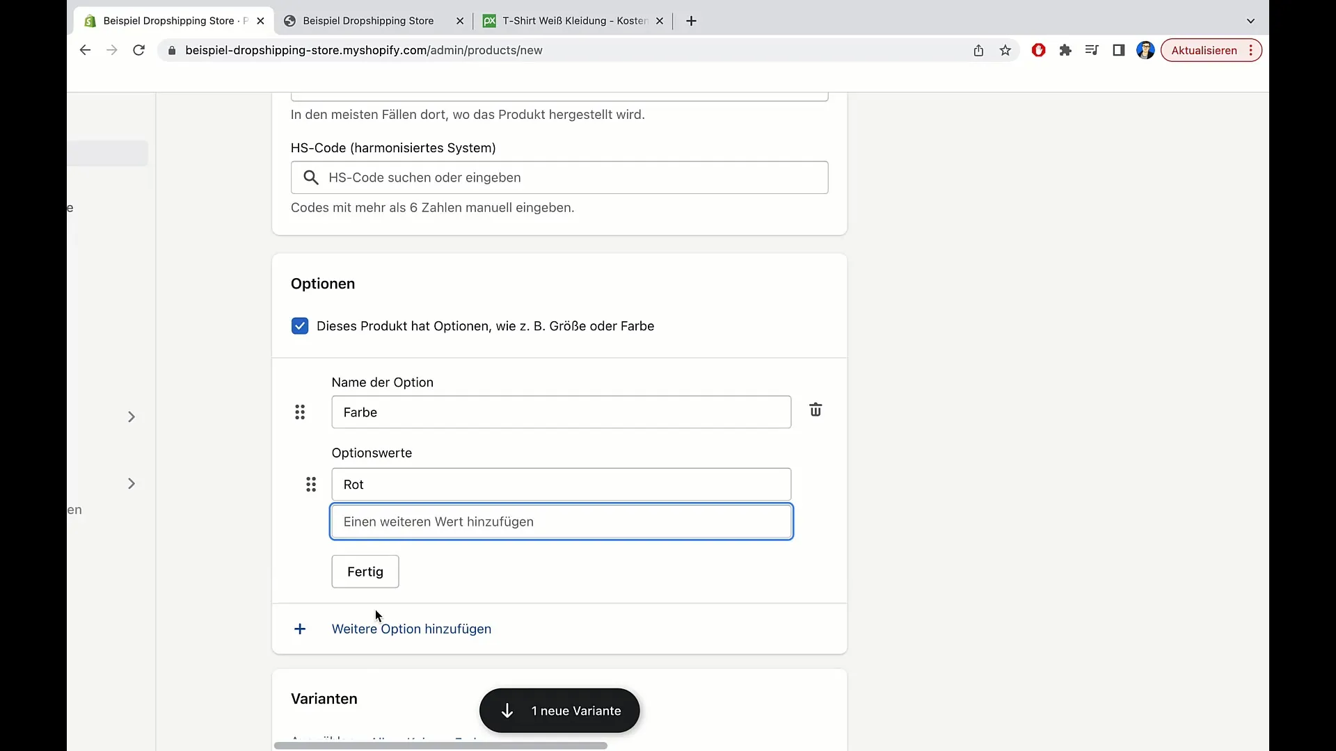 E-Commerce-Kurs: Shopify - Produkte anlegen und Bestellprozess abwickeln E-Commerce-Kurs: Shopify - Produkte anlegen und Bestellprozess abwickeln