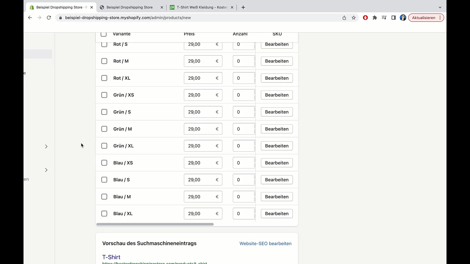E-Commerce-Kurs: Shopify - Produkte anlegen und Bestellprozess abwickeln E-Commerce-Kurs: Shopify - Produkte anlegen und Bestellprozess abwickeln