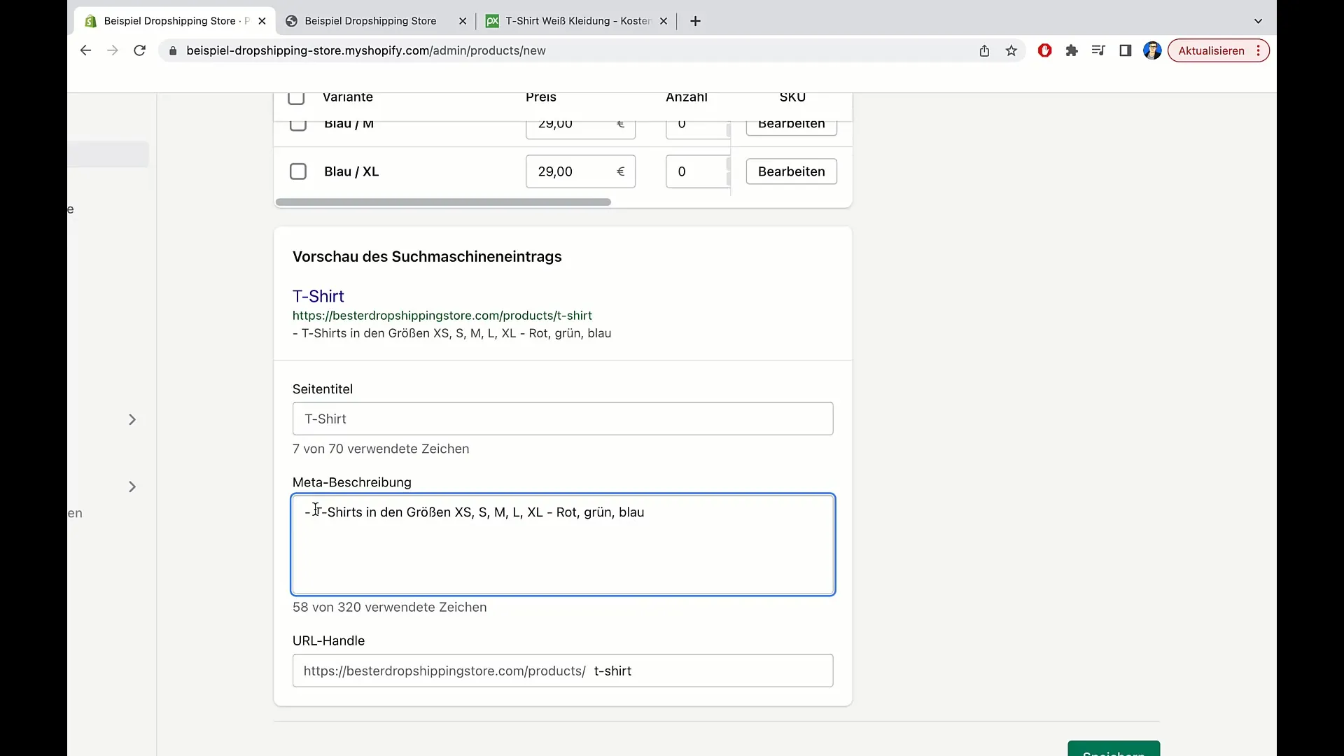 E-Commerce-Kurs: Shopify - Produkte anlegen und Bestellprozess abwickeln E-Commerce-Kurs: Shopify - Produkte anlegen und Bestellprozess abwickeln
