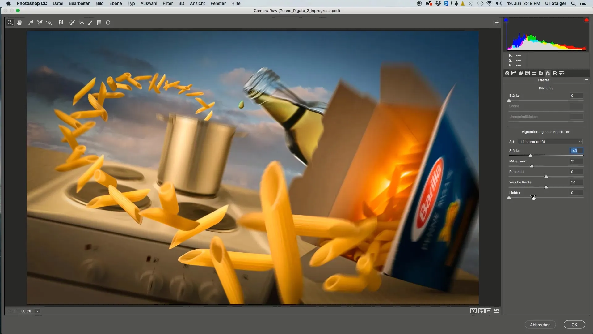 Creare immagini in modo efficace con Photoshop e Camera Raw