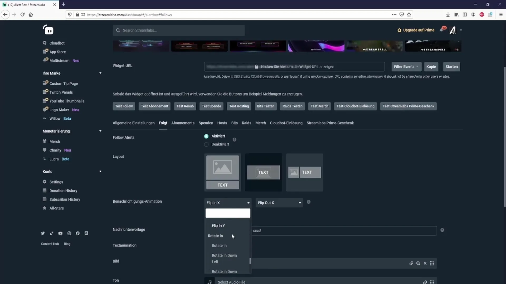 Configurar alertas en Streamlabs de manera segura y eficiente Configurar alertas en Streamlabs de manera segura y eficiente