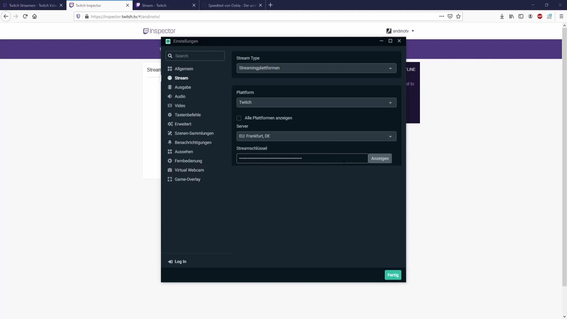 Streaming en Twitch: Así encuentras la tasa de bits perfecta Streaming en Twitch: Así encuentras la bitrate perfecta