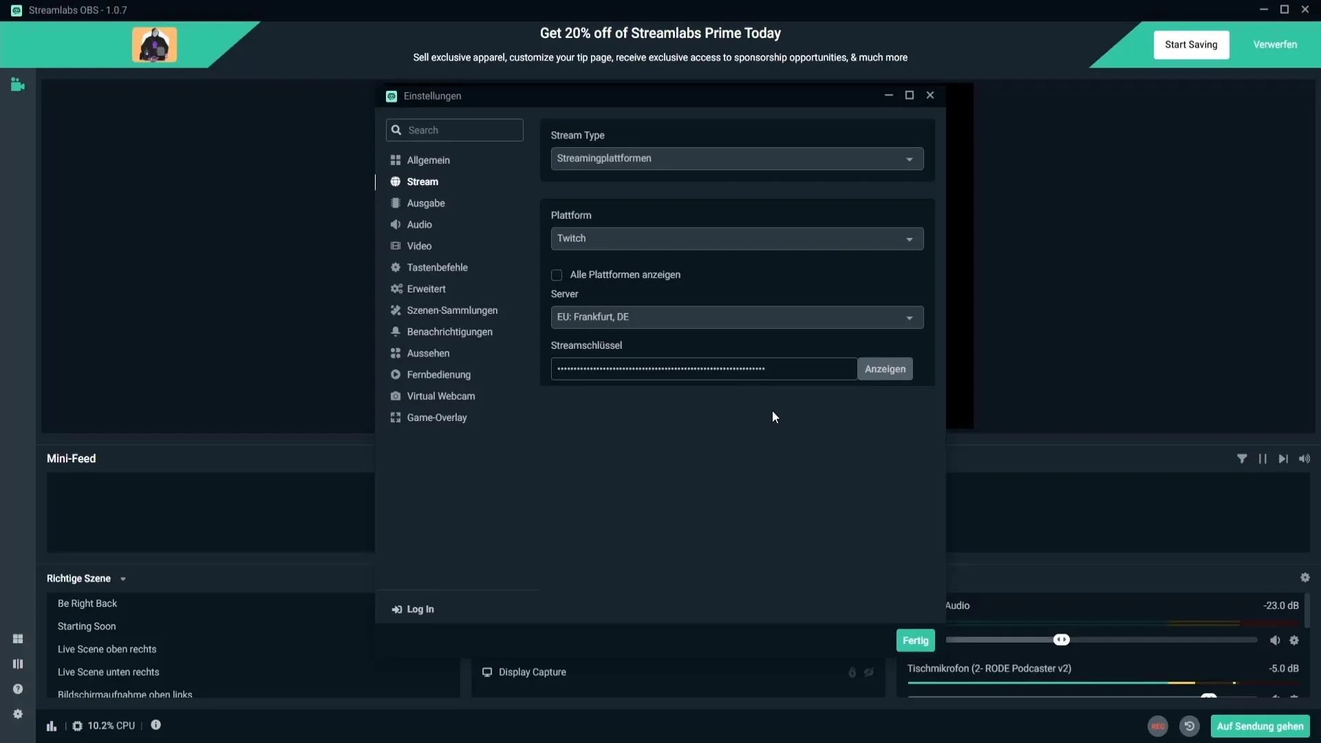 Streaming en Twitch: Así encuentras la tasa de bits perfecta Twitch Streaming: Así encuentras la bitrate perfecta
