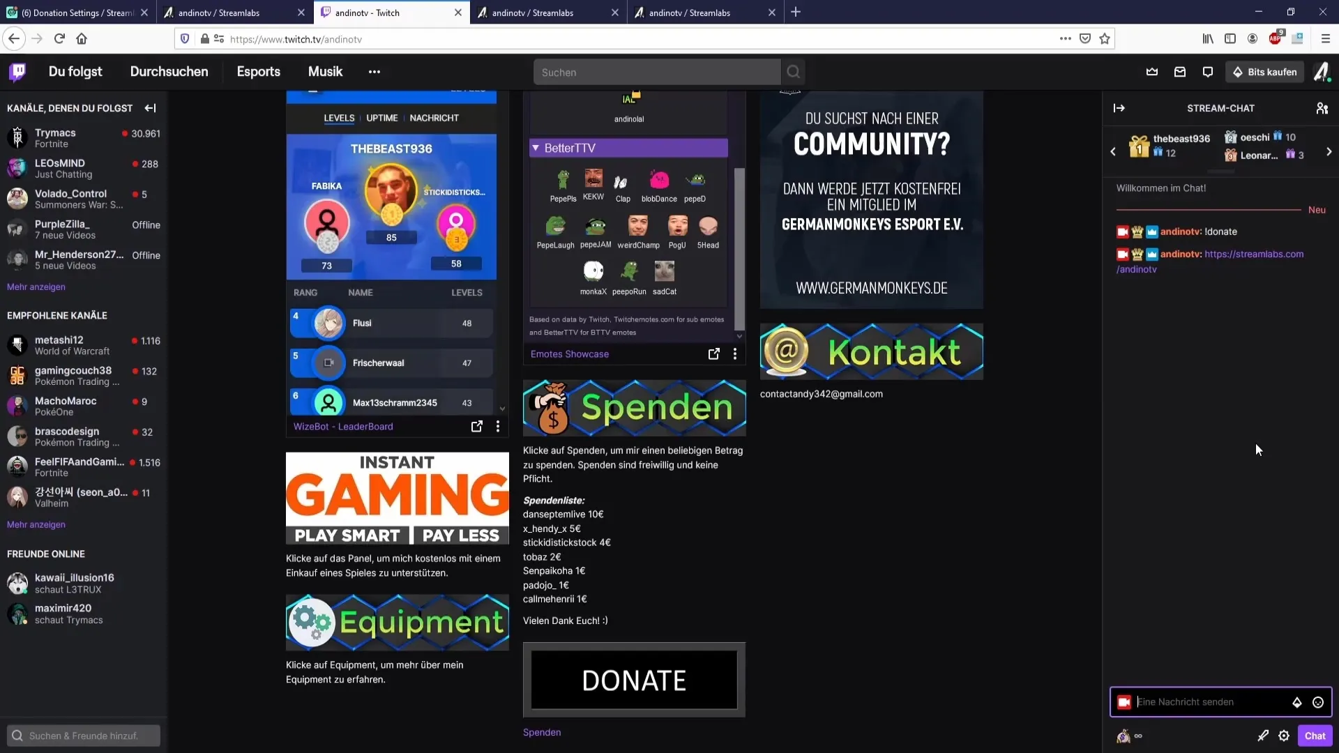 Configurar donaciones en Twitch en 10 pasos Configurar donaciones en Twitch en 10 pasos
