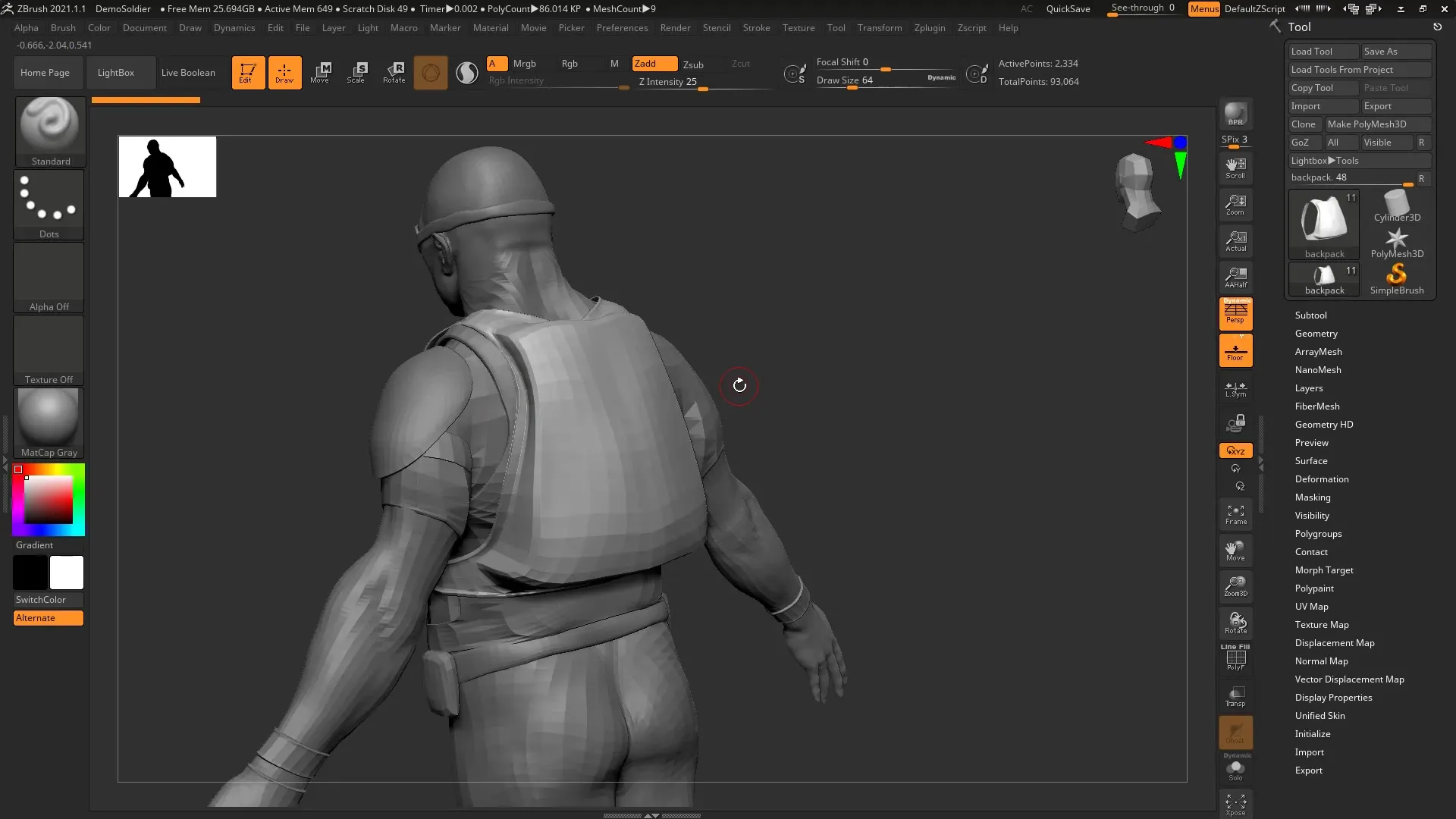 ZBrush 2021 - Use Nanomesh Instances Correctly ZBrush 2021 - Use Nanomesh Instances Correctly