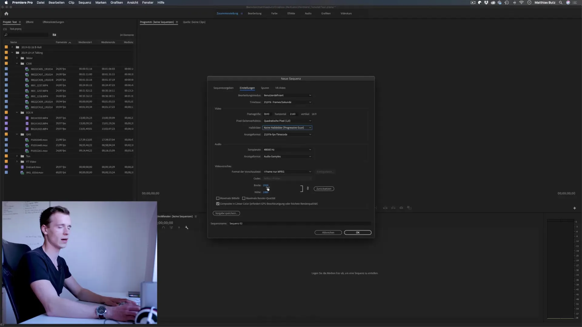 Estructura de carpetas óptima para proyectos de Premiere Pro CC