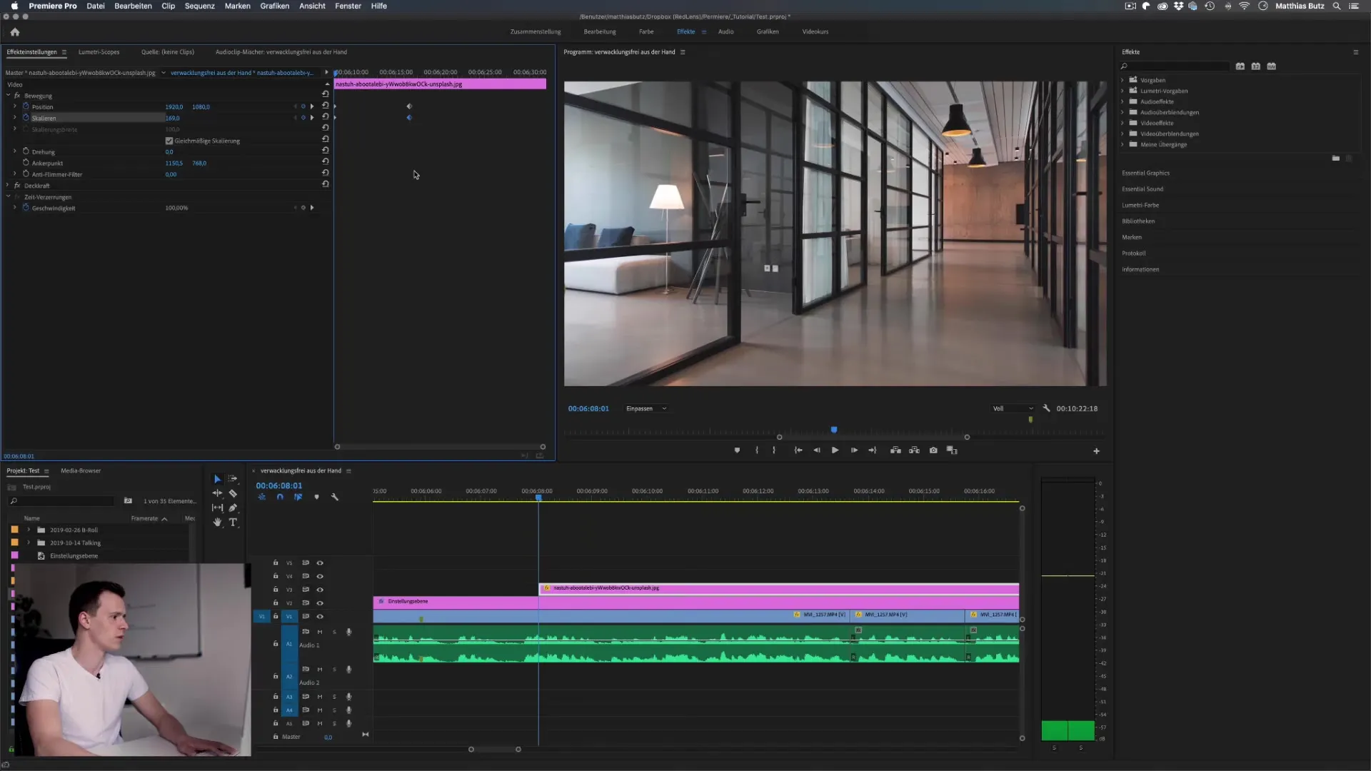 Implementar creativamente el efecto Ken Burns con Adobe Premiere Pro Implementar creativamente el efecto Ken Burns con Adobe Premiere Pro