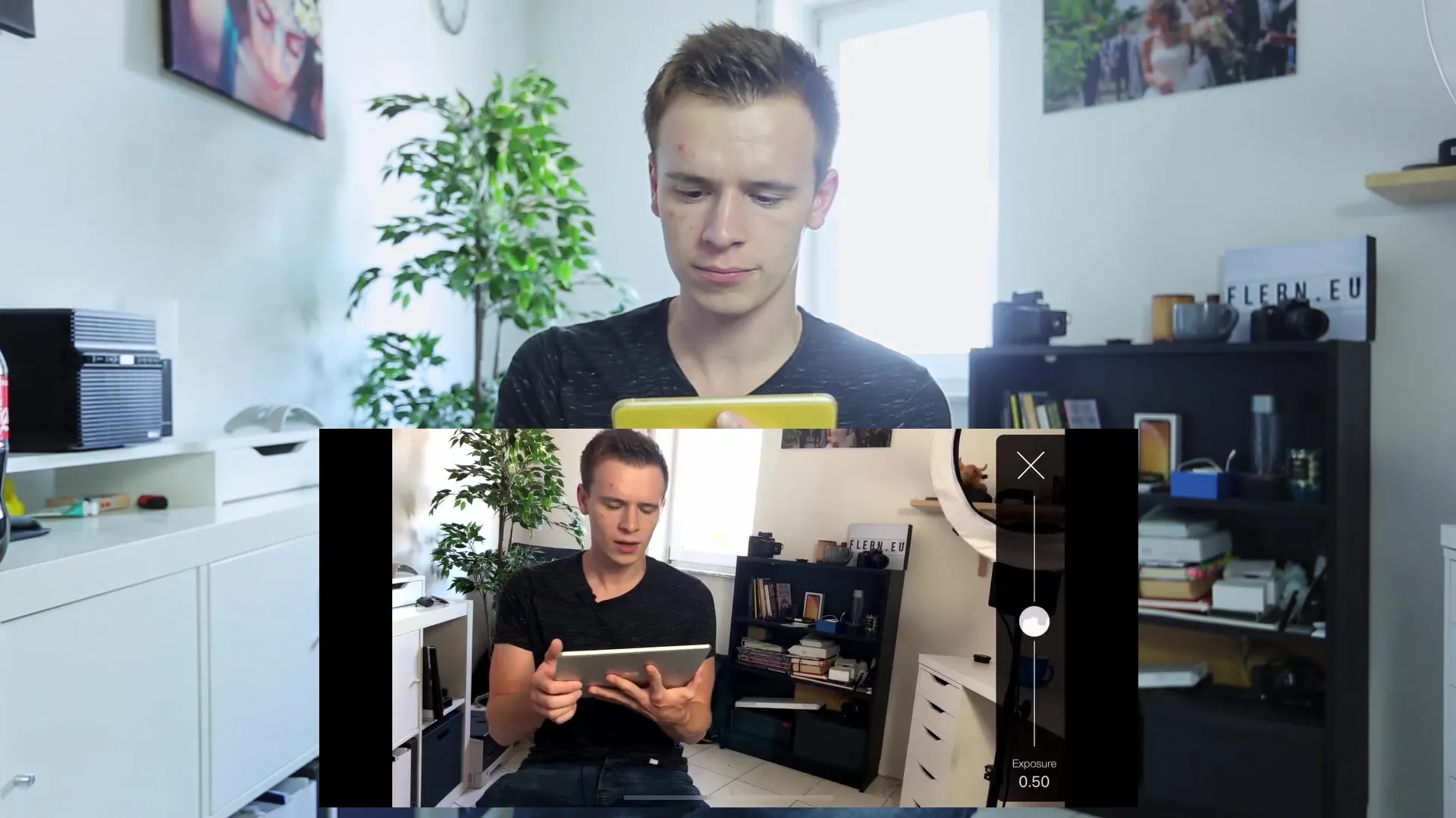 Videoredigering og farvegradere med smartphone