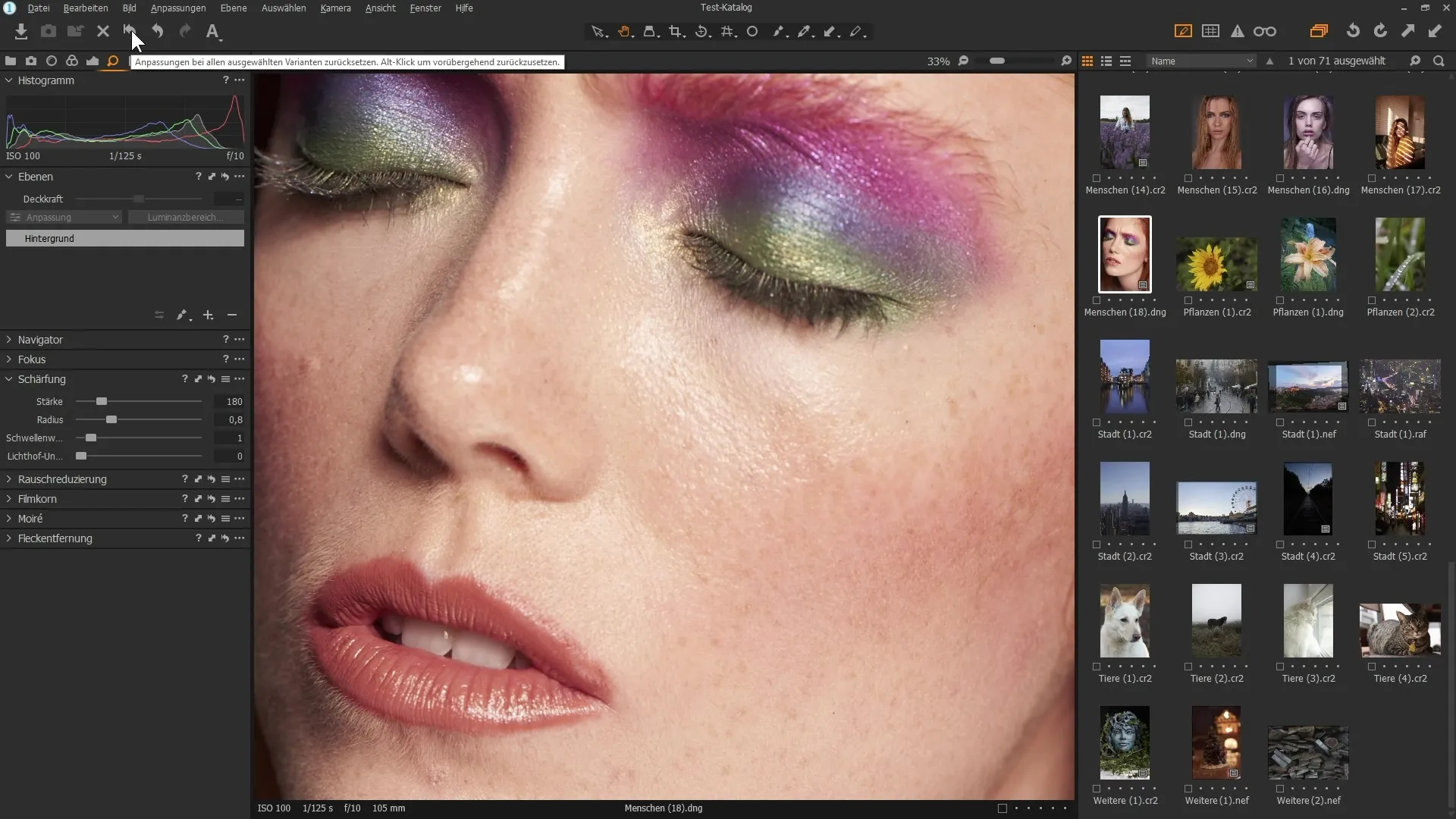 Capture One Pro: Använda detaljerverktygen effektivt Capture One Pro: Använda detaljerverktyg effektivt