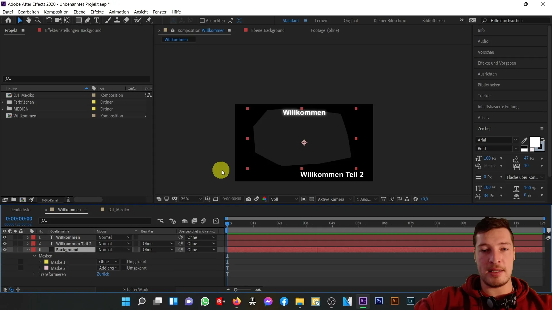 Penggunaan optimal area pratinjau di After Effects Penggunaan optimal dari area pratinjau di After Effects