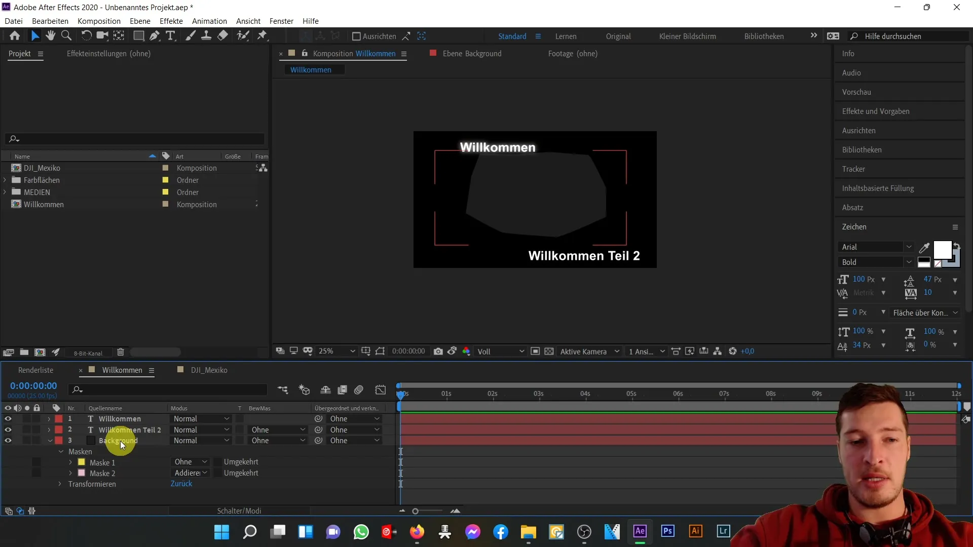 Pemanfaatan optimal dari area pratinjau di After Effects Penggunaan optimal area pratinjau di After Effects