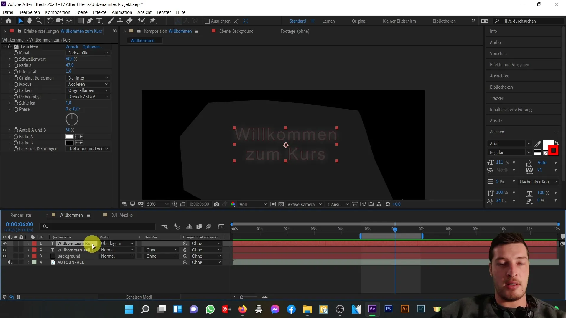 After Effects-Tutorial: Der Kompositionsbereich einfach erklärt