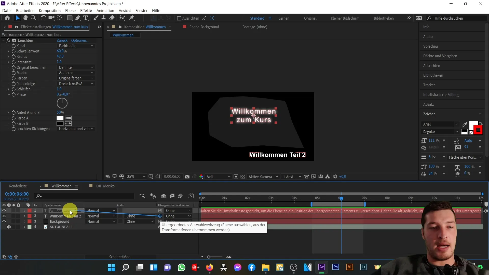 After Effects-Tutorial: Der Kompositionsbereich einfach erklärt