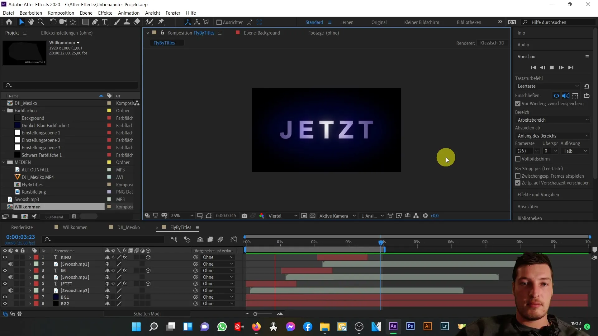 Textanimation und Gestaltung in After Effects – Grundlagen und Tipps