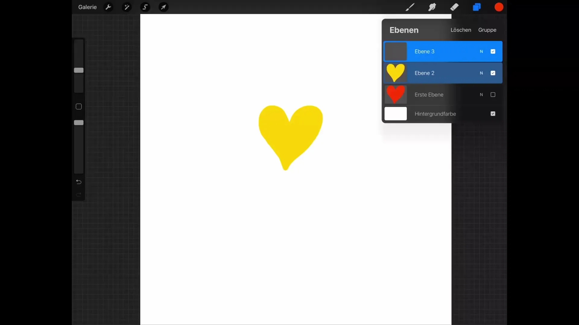 Procreate-Tutorial: Utilizza al meglio il menu dei livelli