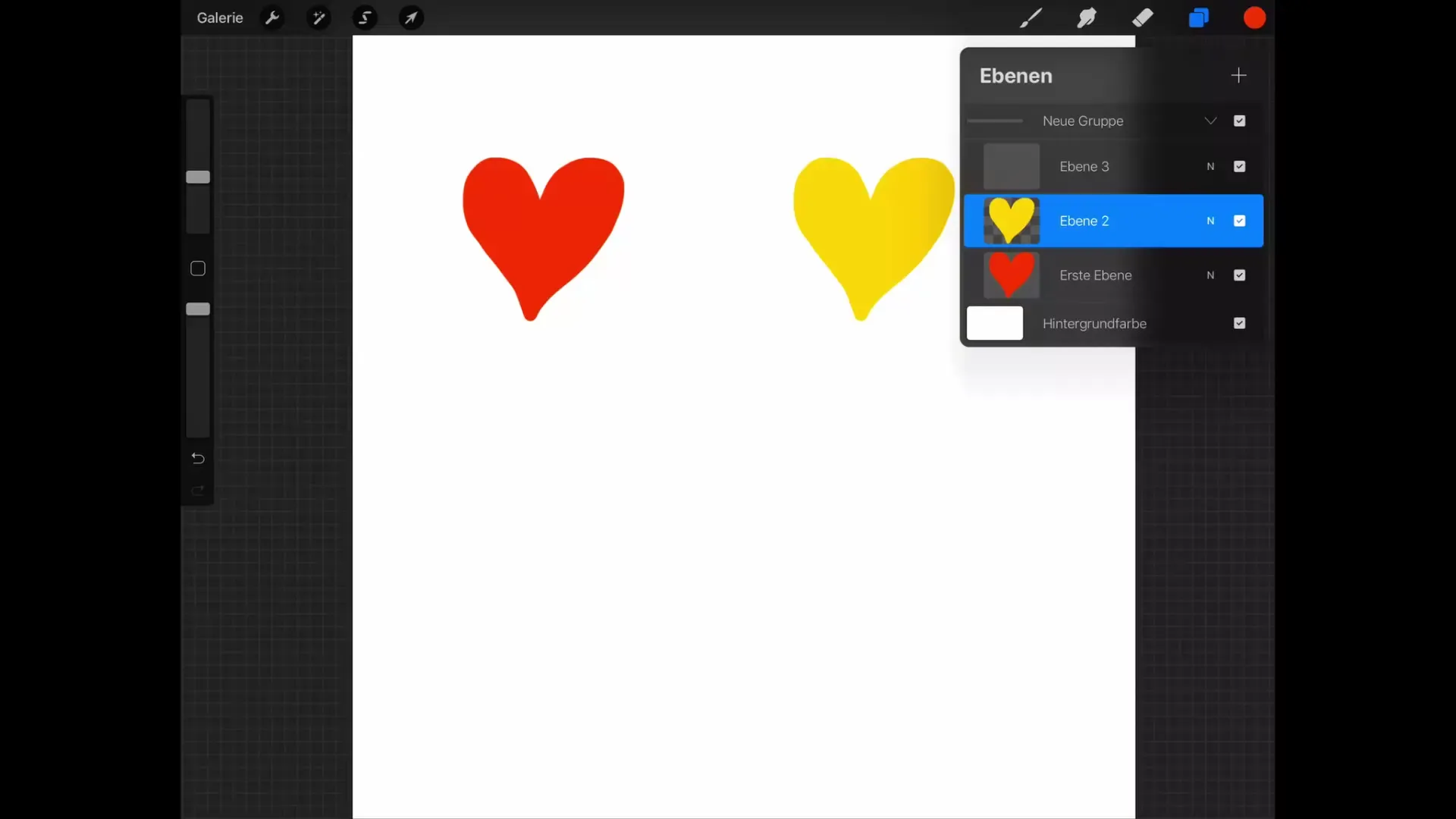 Procreate-Tutorial: Utilizza al meglio il menu dei livelli
