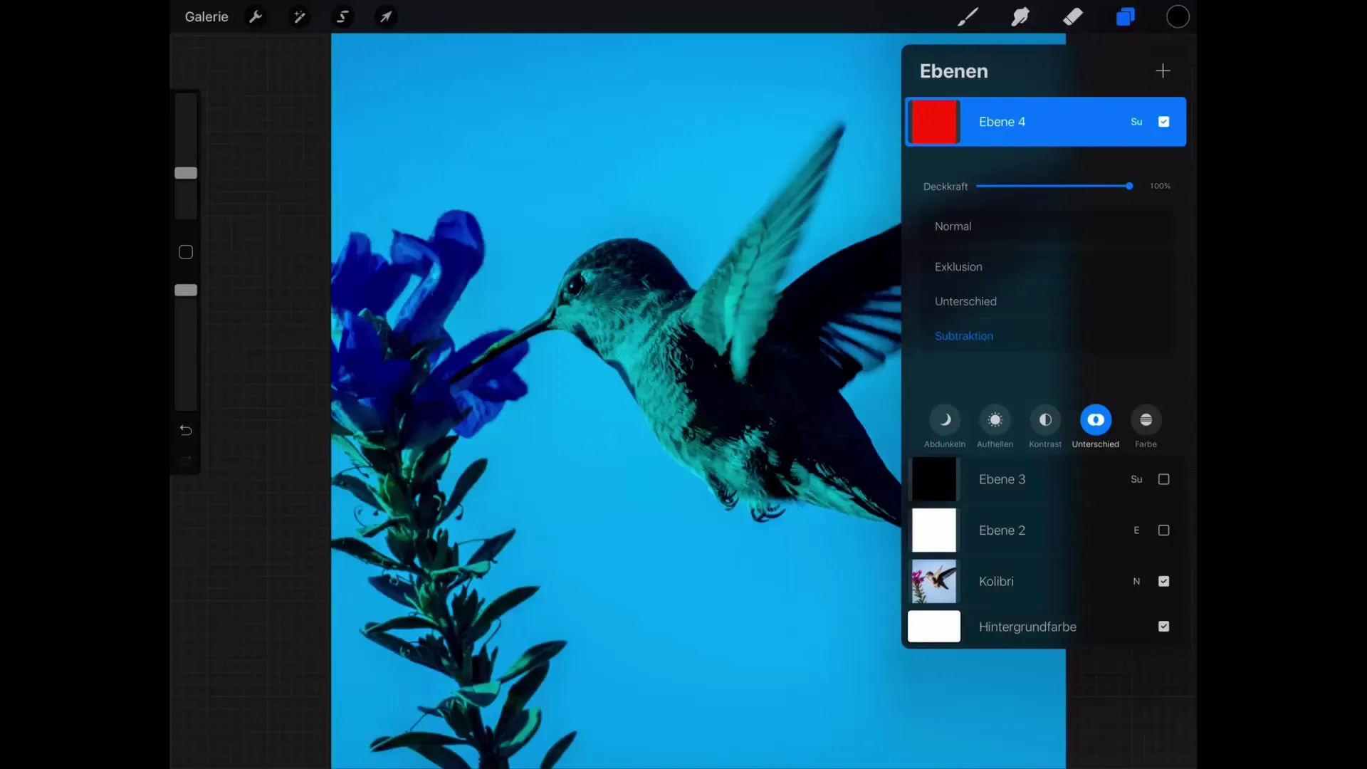 Conoscenze di base su Procreate modalità di fusione per manipolazioni dei colori Conoscenze di base su Procreate modalità di fusione per manipolazioni dei colori