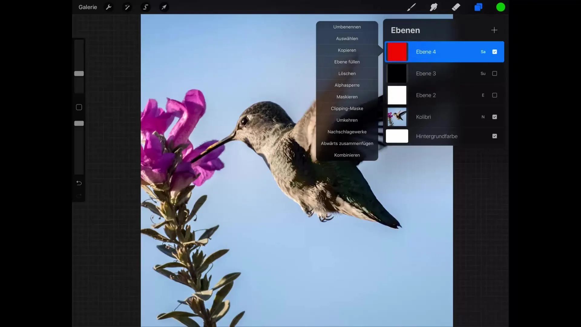 Conoscenze di base sui modalità di fusione di Procreate per manipolazioni del colore Conoscenze di base su Procreate: modalità di sovrapposizione per manipolazioni cromatiche