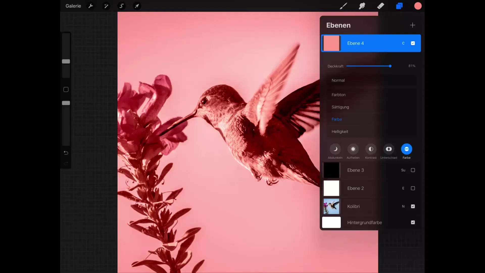 Conoscenze di base su Procreate Modalità di fusione per manipolazioni colore Conoscenza di base su Procreate modalità di fusione per le manipolazioni dei colori