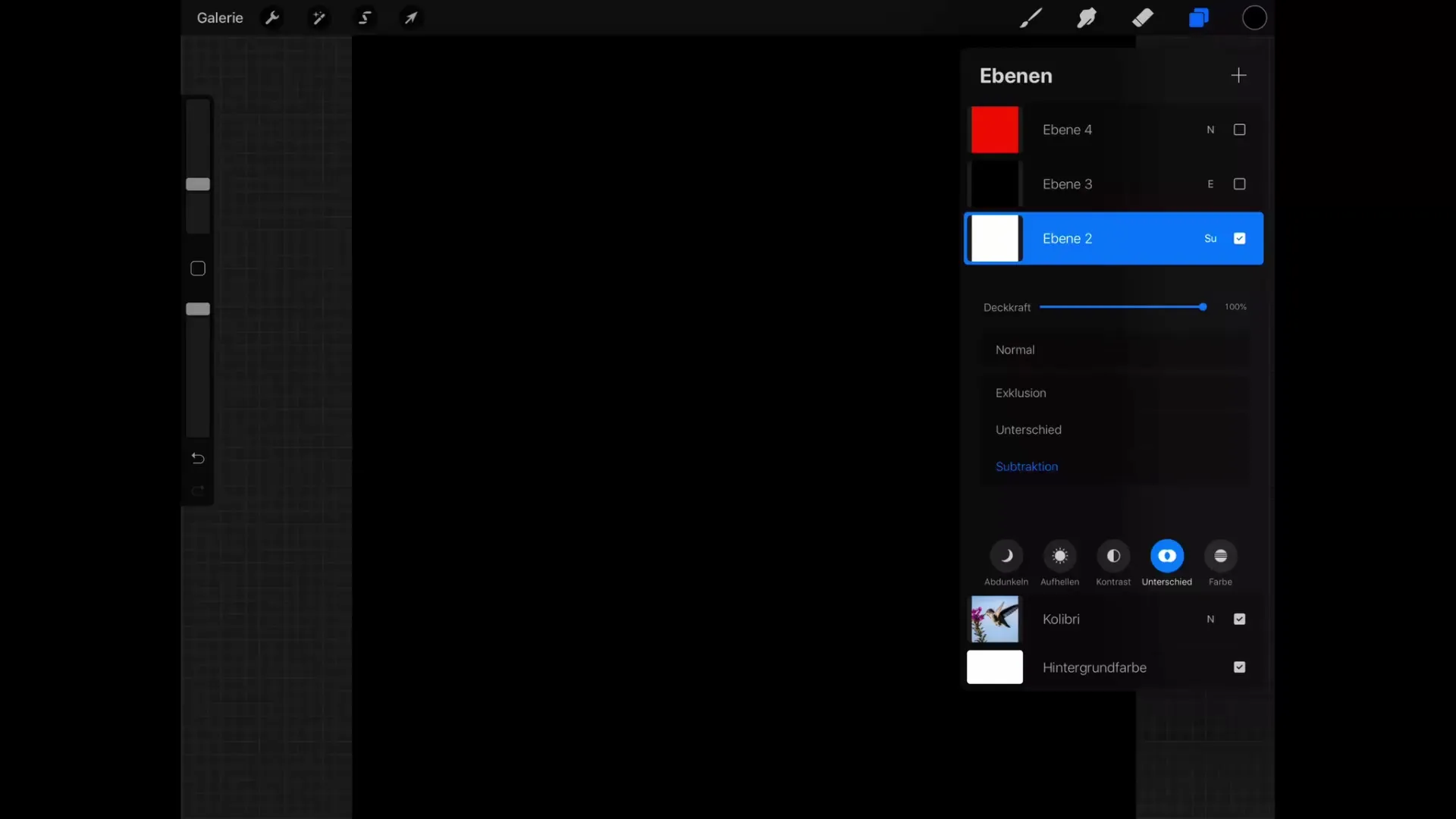 Conoscenze di base su Procreate: modalità di fusione per manipolazioni di colore Conoscenze di base su Procreate Modalità di sovrapposizione per manipolazioni dei colori