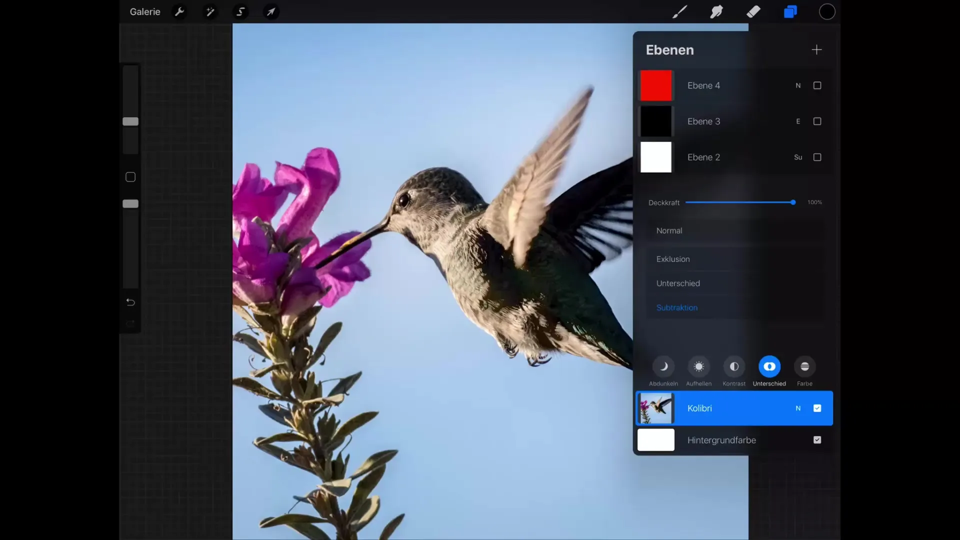 Conoscenze di base sui metodi di fusione di Procreate per la manipolazione dei colori Conoscenze di base su Procreate: modalità di fusione per la manipolazione dei colori