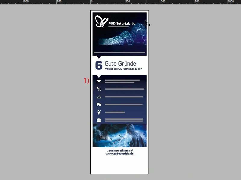 Crear un rollup compatible con la impresión