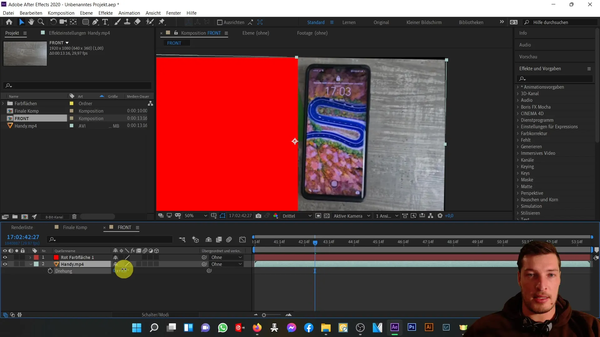 Membuat Ponsel 3D di After Effects: Panduan untuk tampilan depan Membuat ponsel 3D di After Effects: Panduan untuk tampilan depan