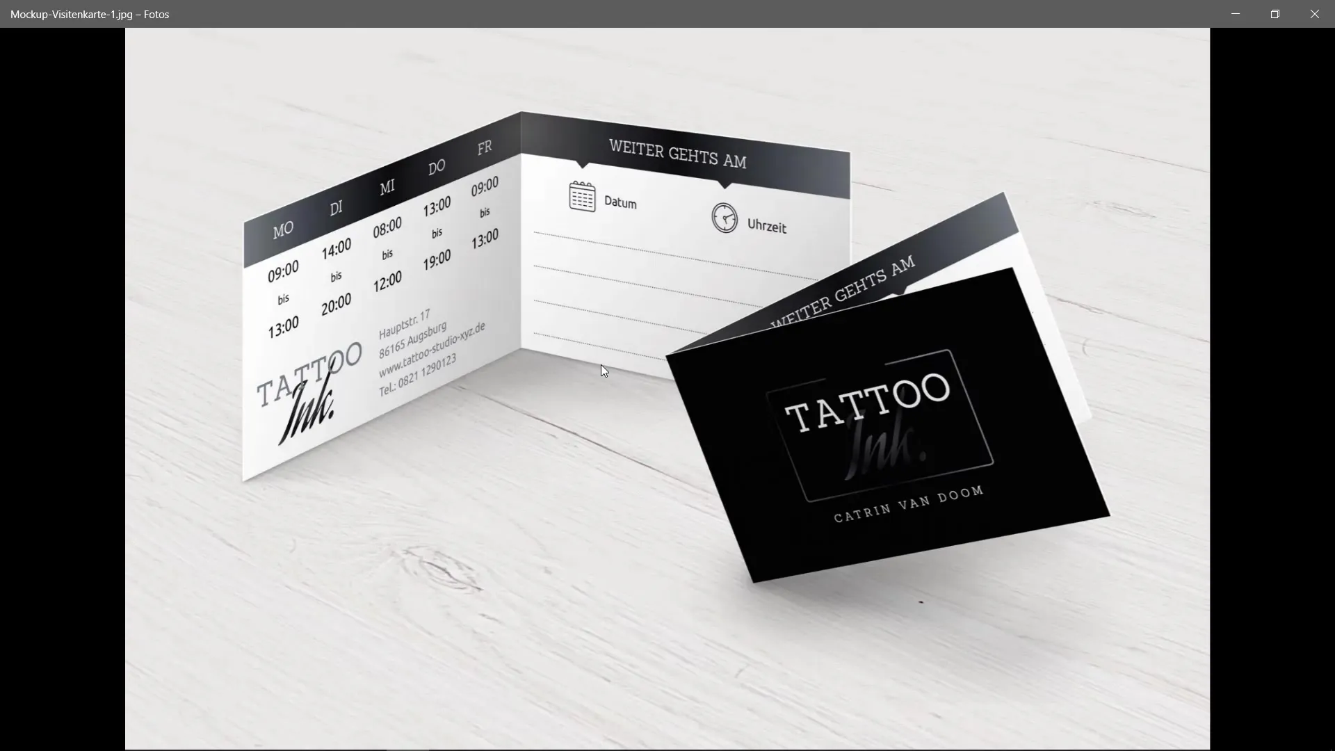 Desktop Tutorial: Creating a Business Card with InDesign