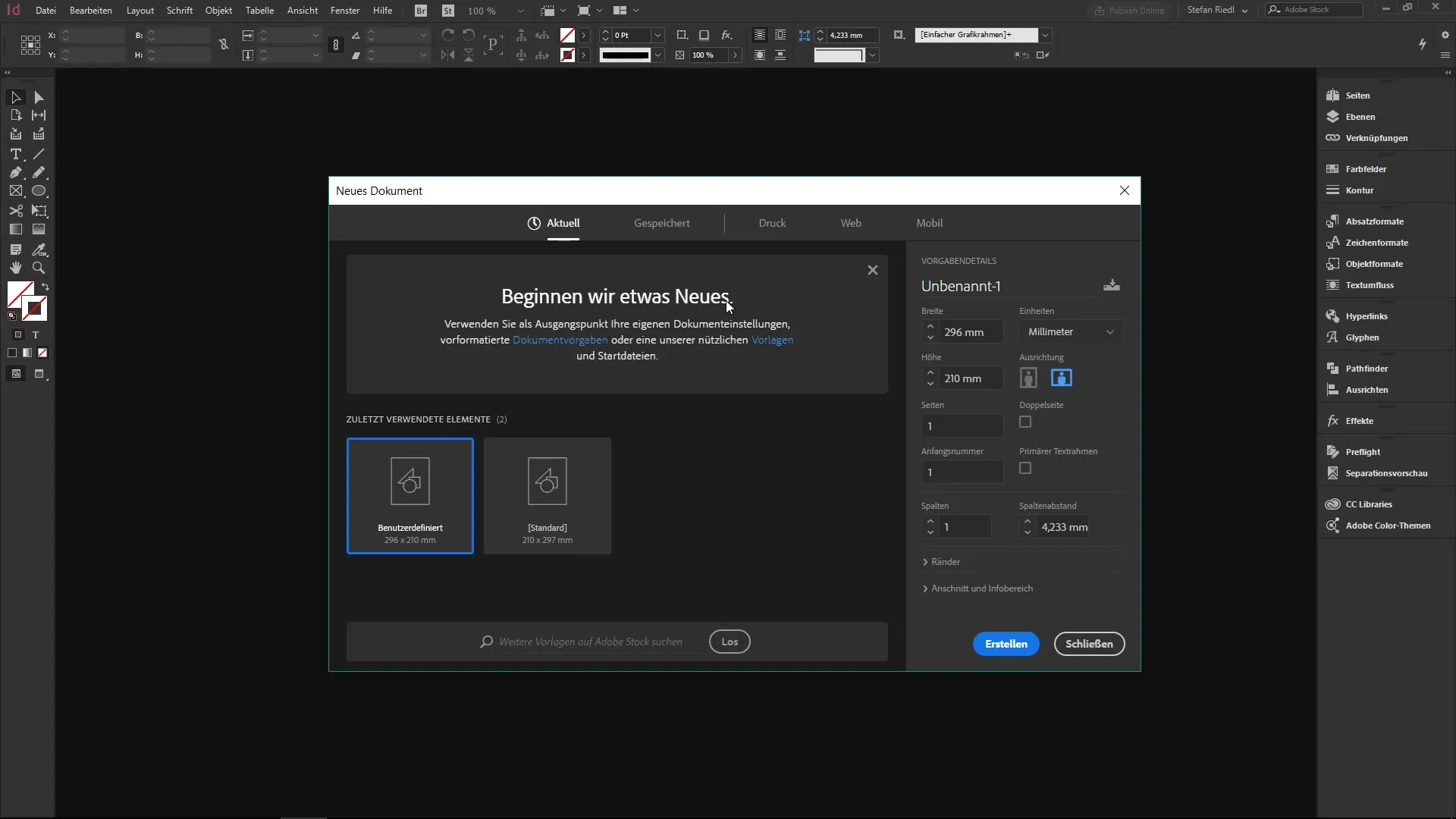 Desktop Tutorial: Creating a Business Card with InDesign