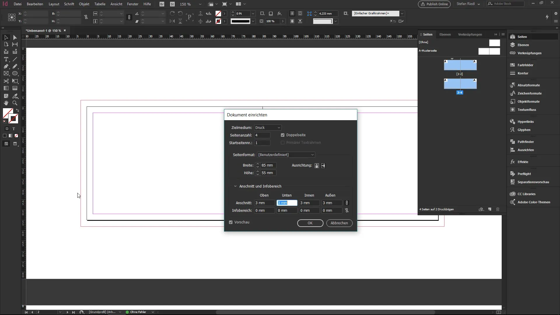 Desktop Tutorial: Create a Business Card with InDesign