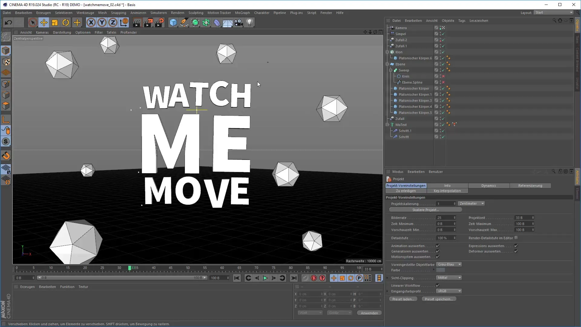 3D-Animation σε Cinema 4D – Σημαντικές Αρχές