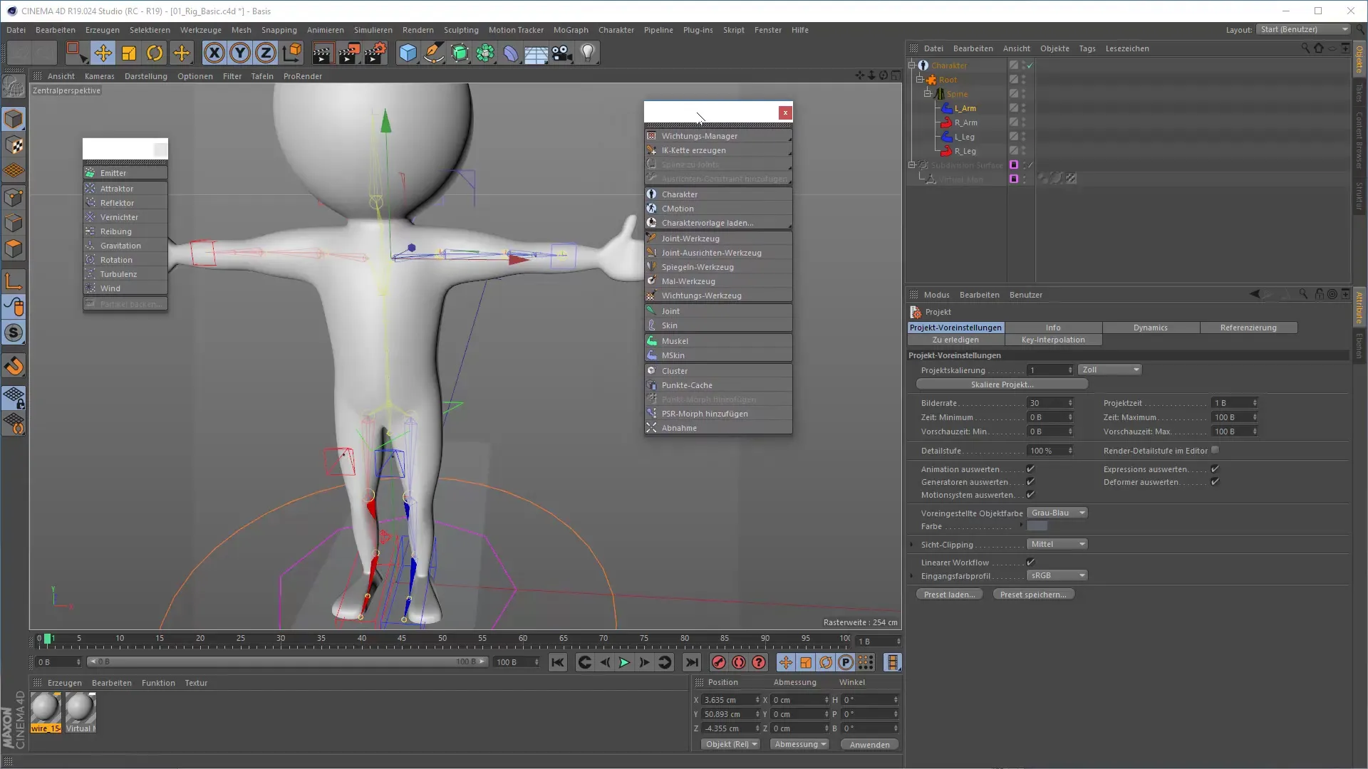 Charakteranimation mit Cinema 4D: Effektive Schritt-für-Schritt-Anleitung