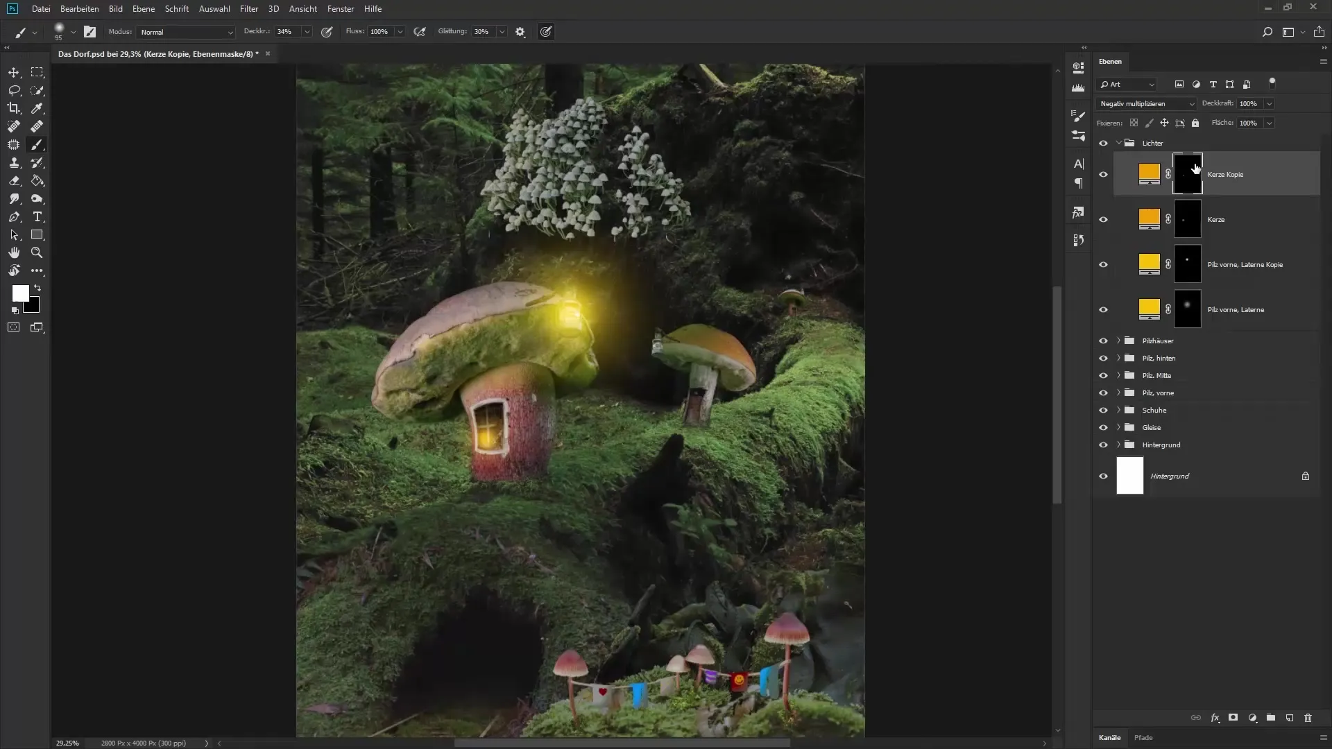 Licht- und Schattenmalerei in Photoshop: So gestaltest du deine Komposition Licht- und Schattenmalerei in Photoshop: So gestaltest du deine Komposition