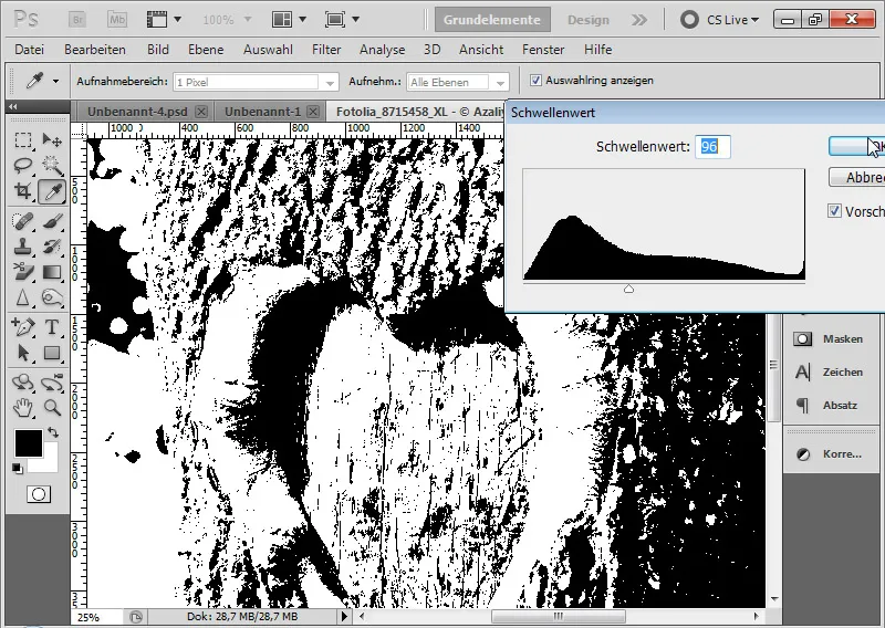 Grungeeffekt for typografi og layout