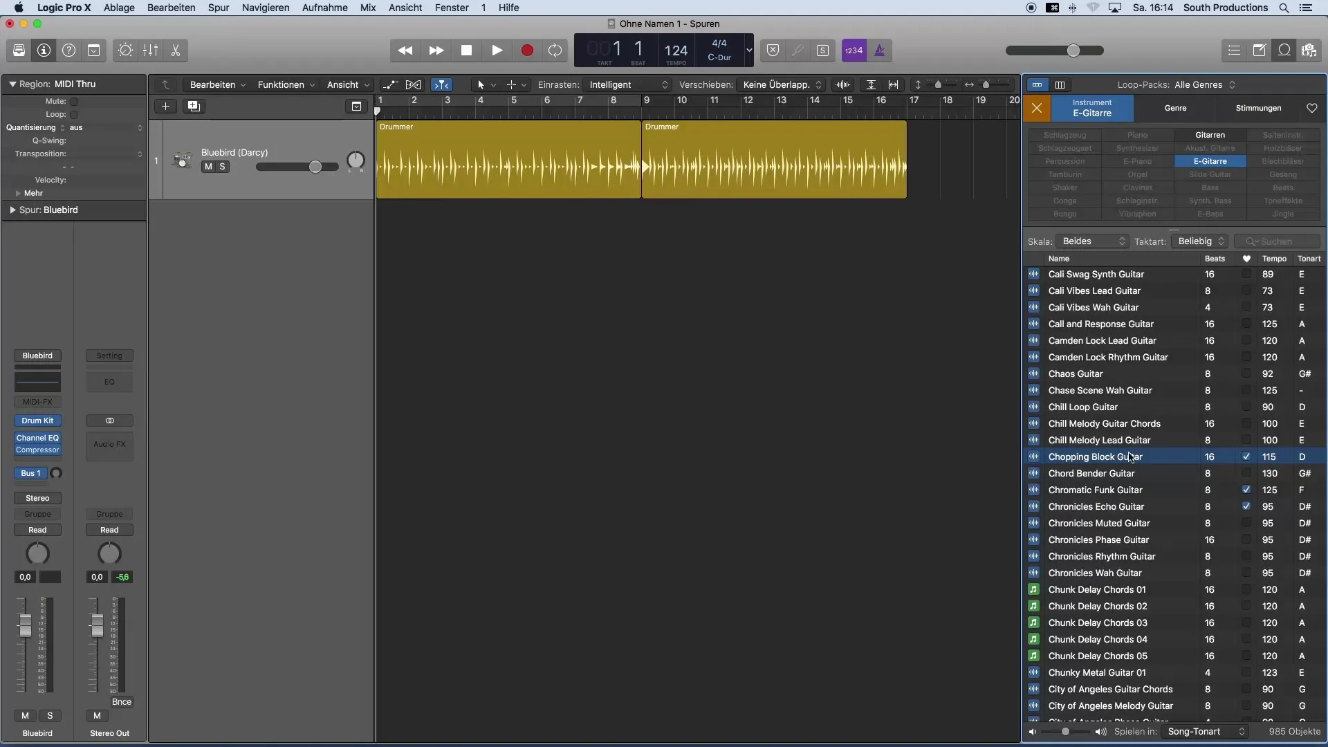 Audio-Loops effektiv nutzen in Logic Pro X