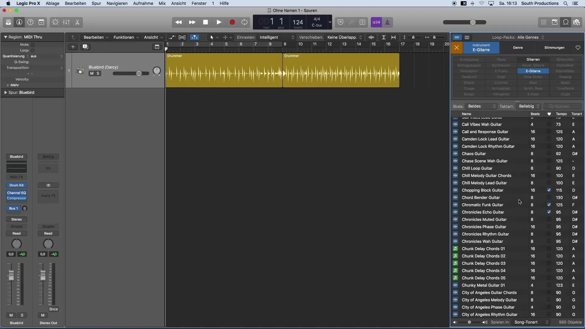 Audio-Loops effektiv nutzen in Logic Pro X