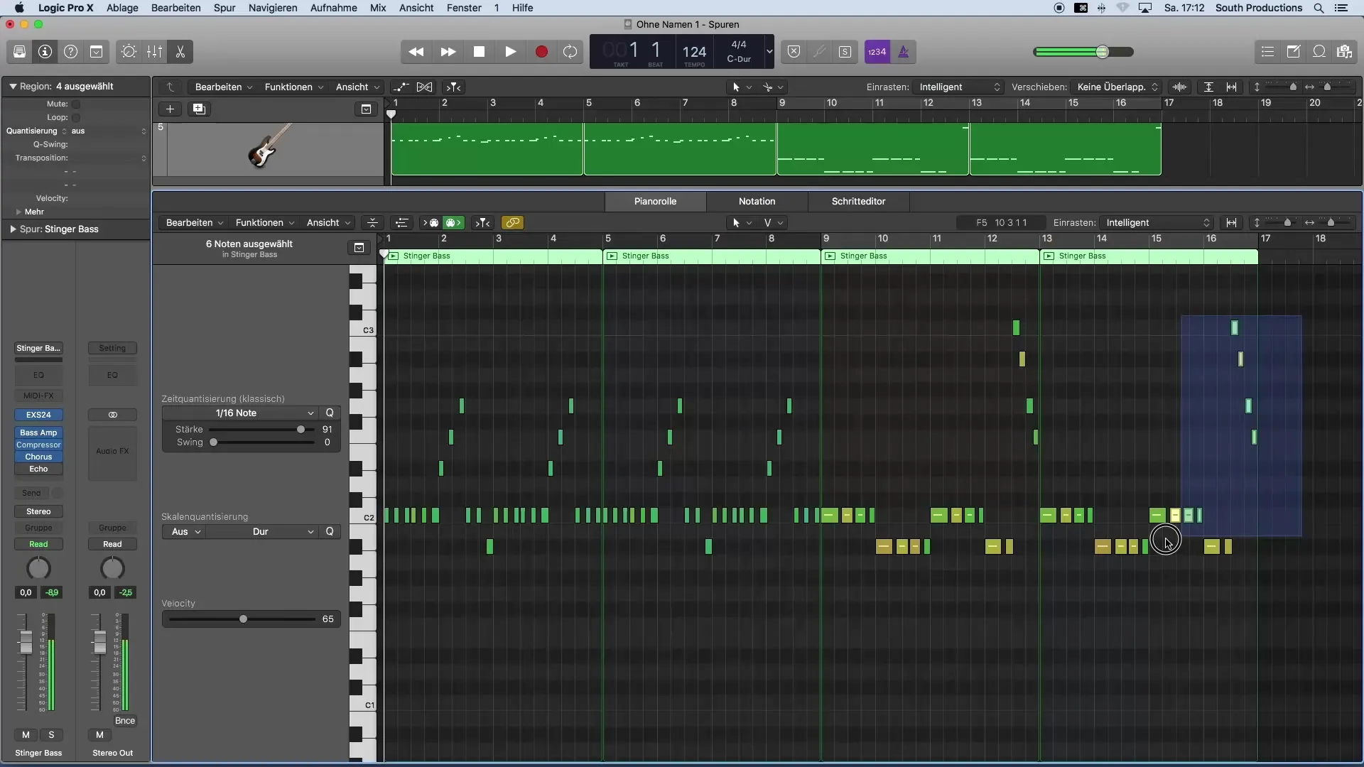 MIDI-Velocity in Logic Pro X effektiv anpassen