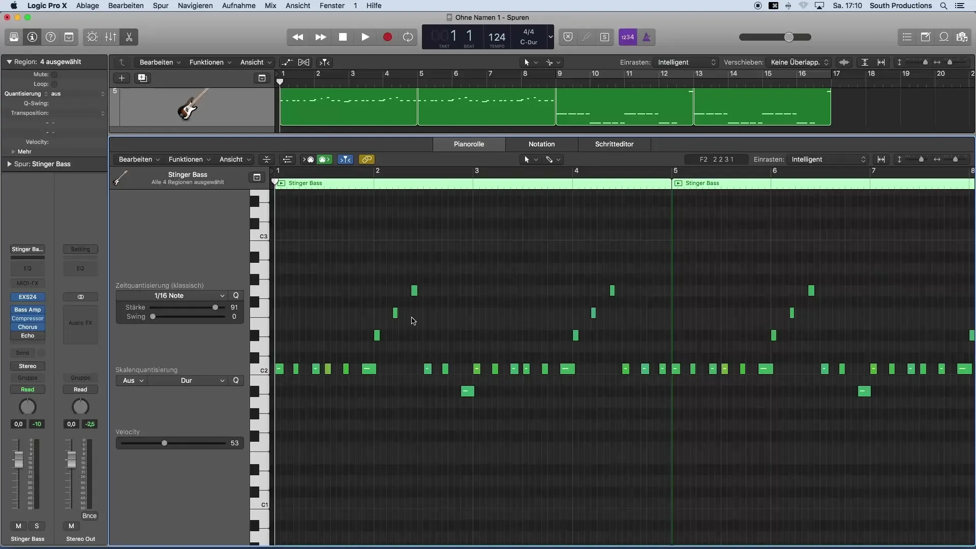 MIDI-Velocity in Logic Pro X effektiv anpassen