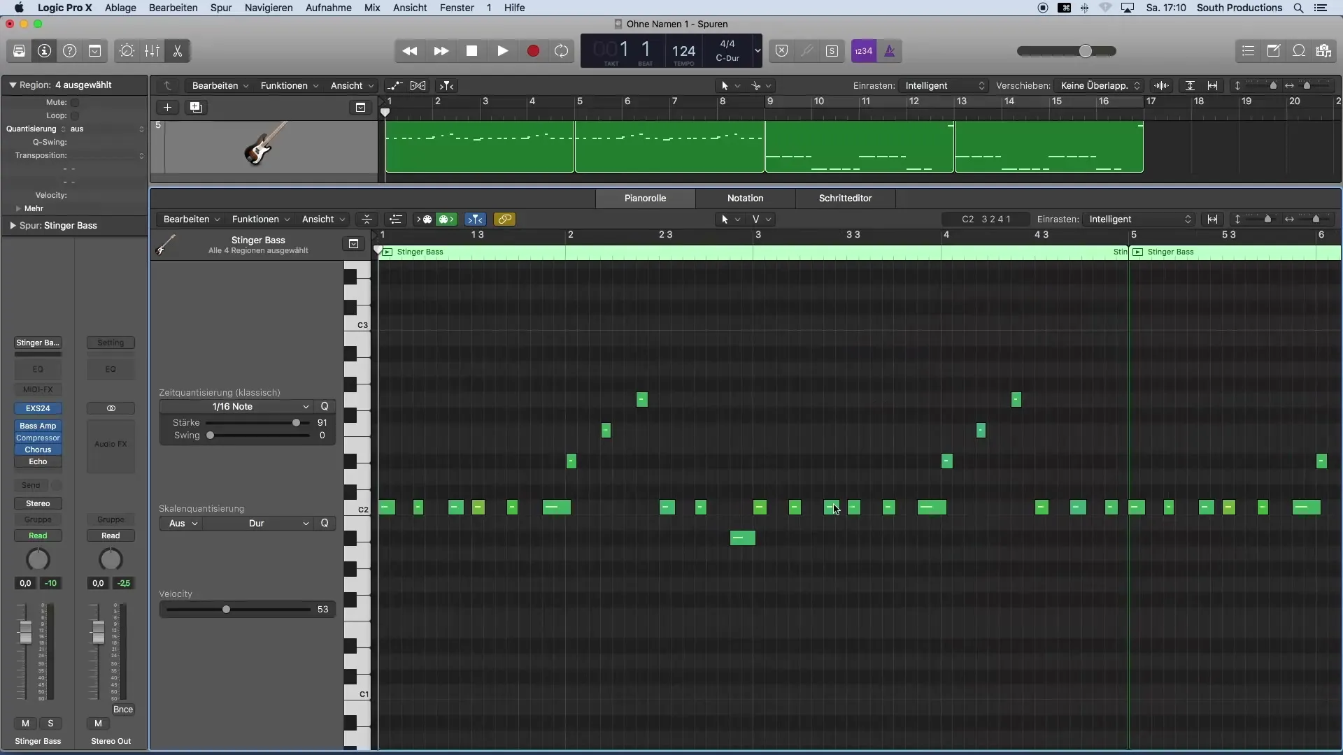 MIDI-Velocity in Logic Pro X effektiv anpassen