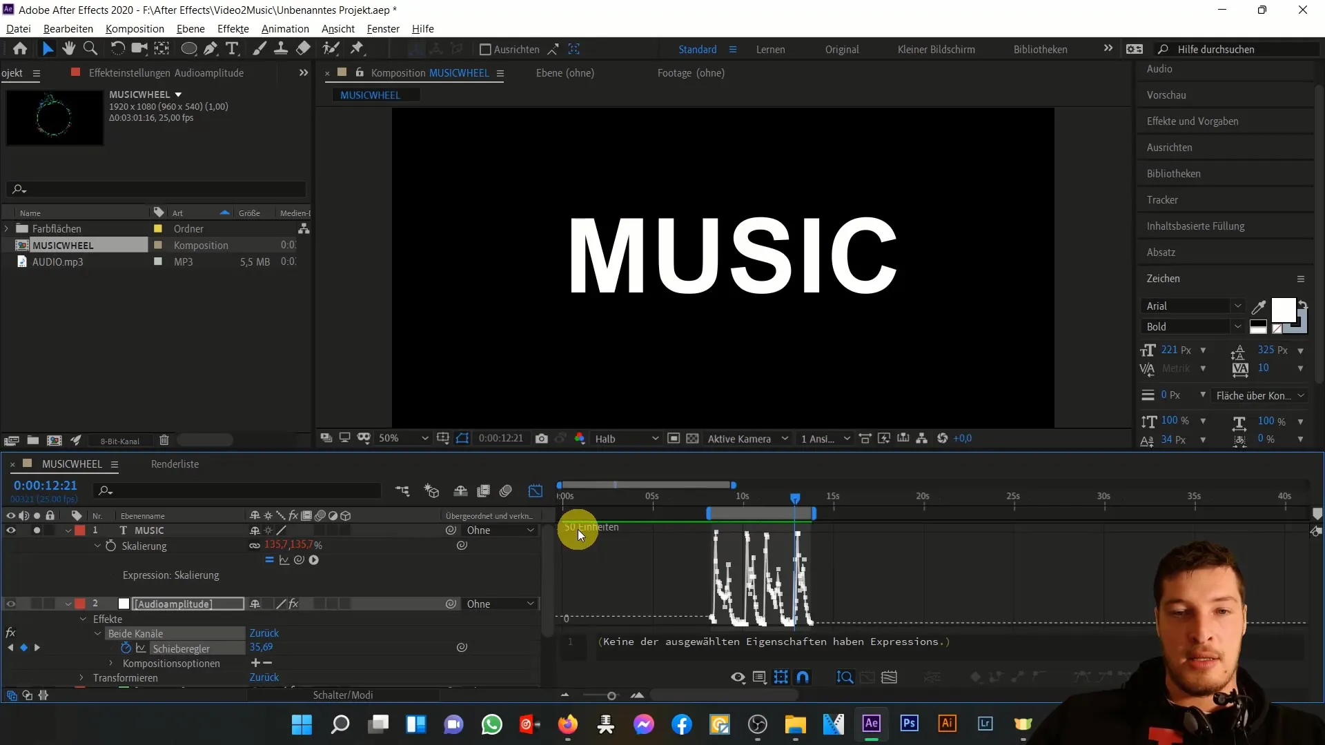 Müziği canlandırmak: After Effects'te Lineer İfadeyi Derinleştirme