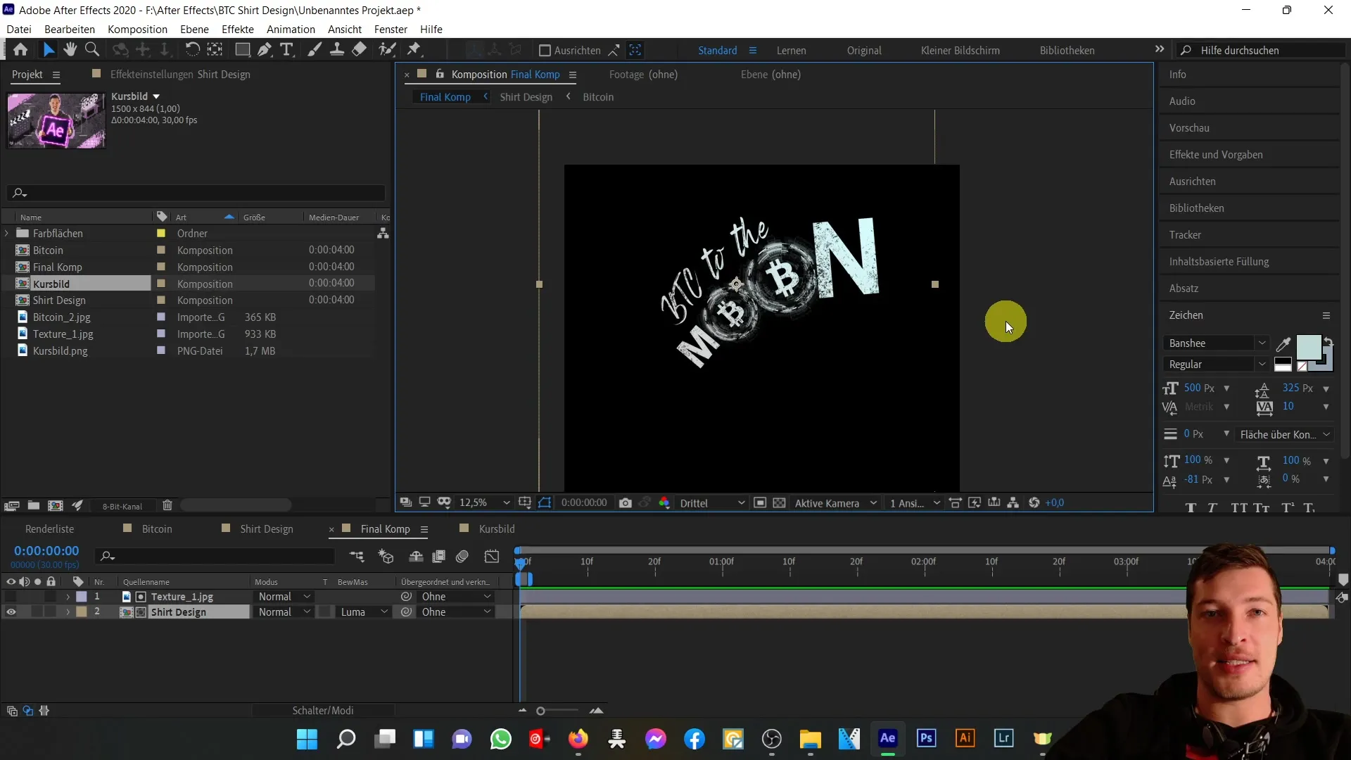 Kreative Gestaltung mit Überblendmodi und bewegten Masken in Adobe After Effects