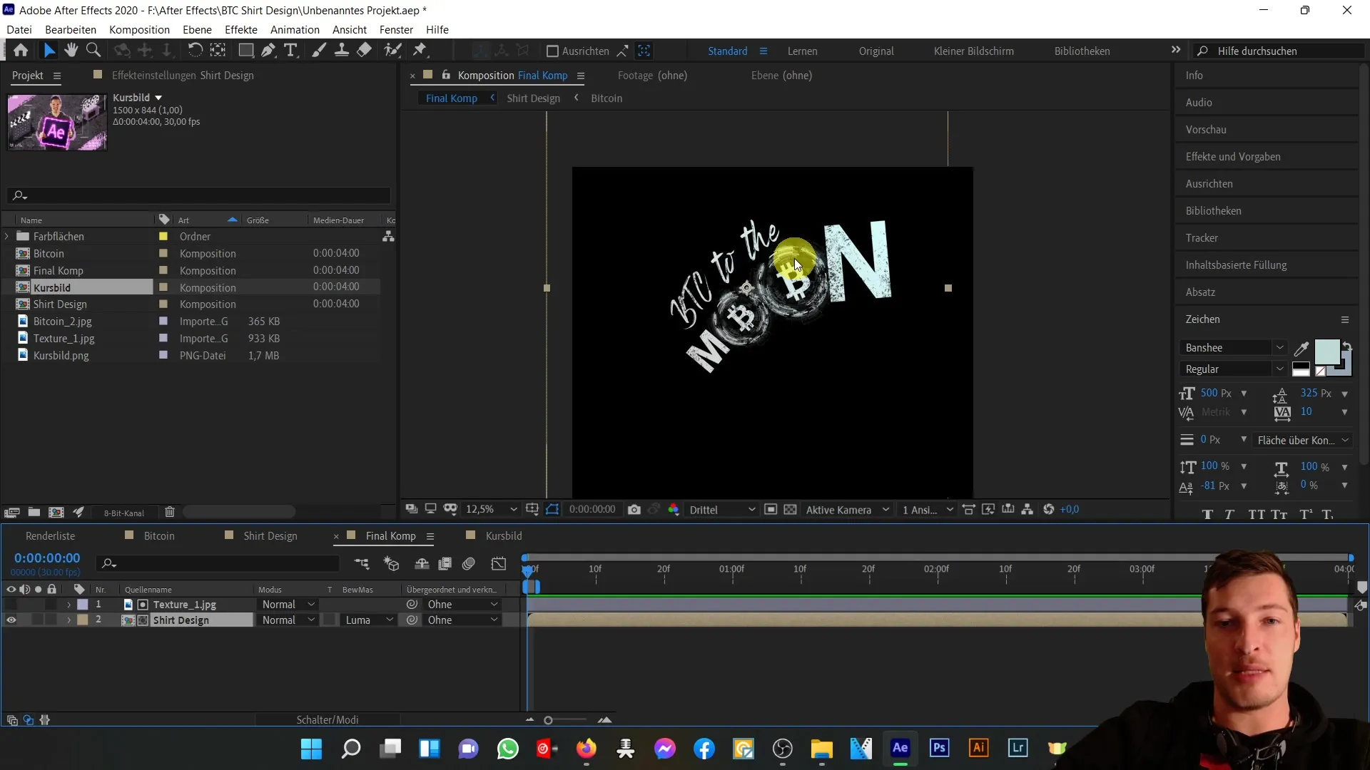Kreative Gestaltung mit Überblendmodi und bewegten Masken in Adobe After Effects