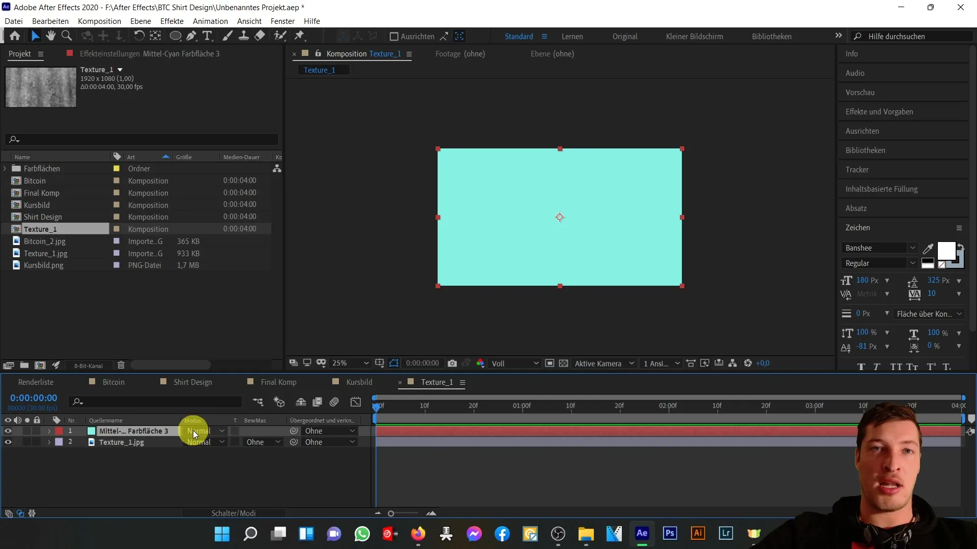 Füllmethoden in After Effects effektiv nutzen