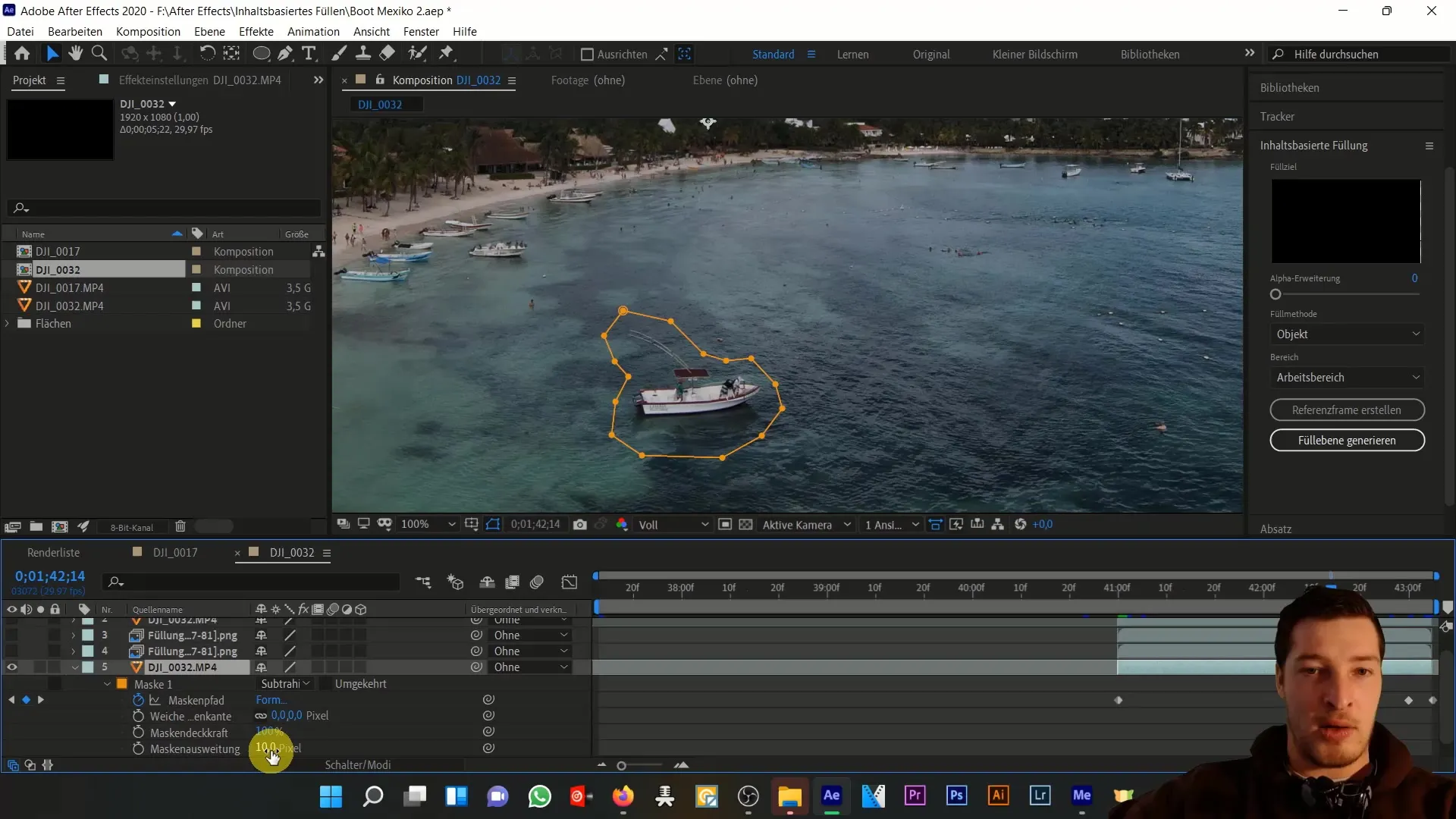 Effektives Entfernen von Objekten in After Effects – Tutorial für Fortgeschrittene