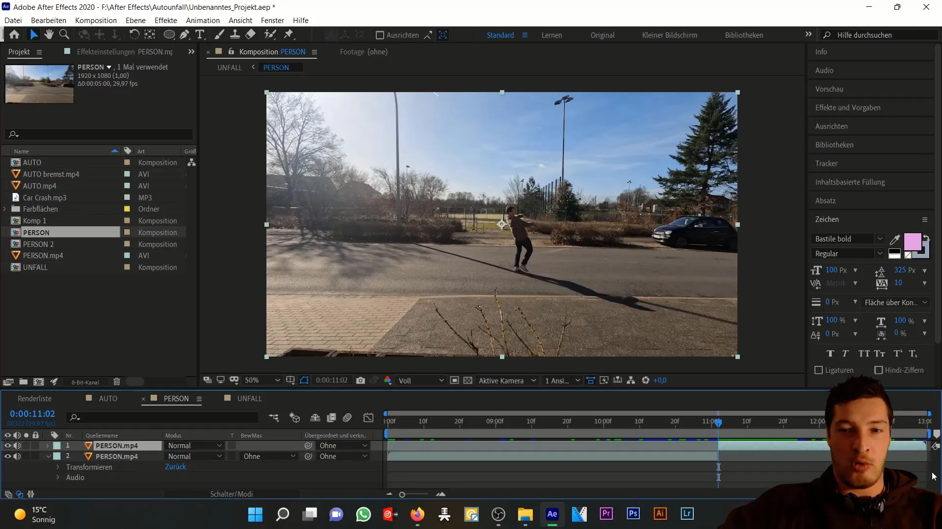 Simulace autonehody: přesné vystřihování osob v programu After Effects Simulování autonehody: přesné vystřihování osob v programu After Effects